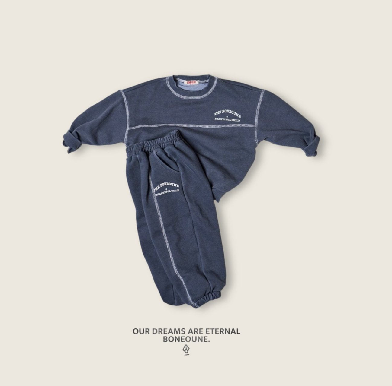 [BONEOUNE] Gairu Sweatshirt_2colors