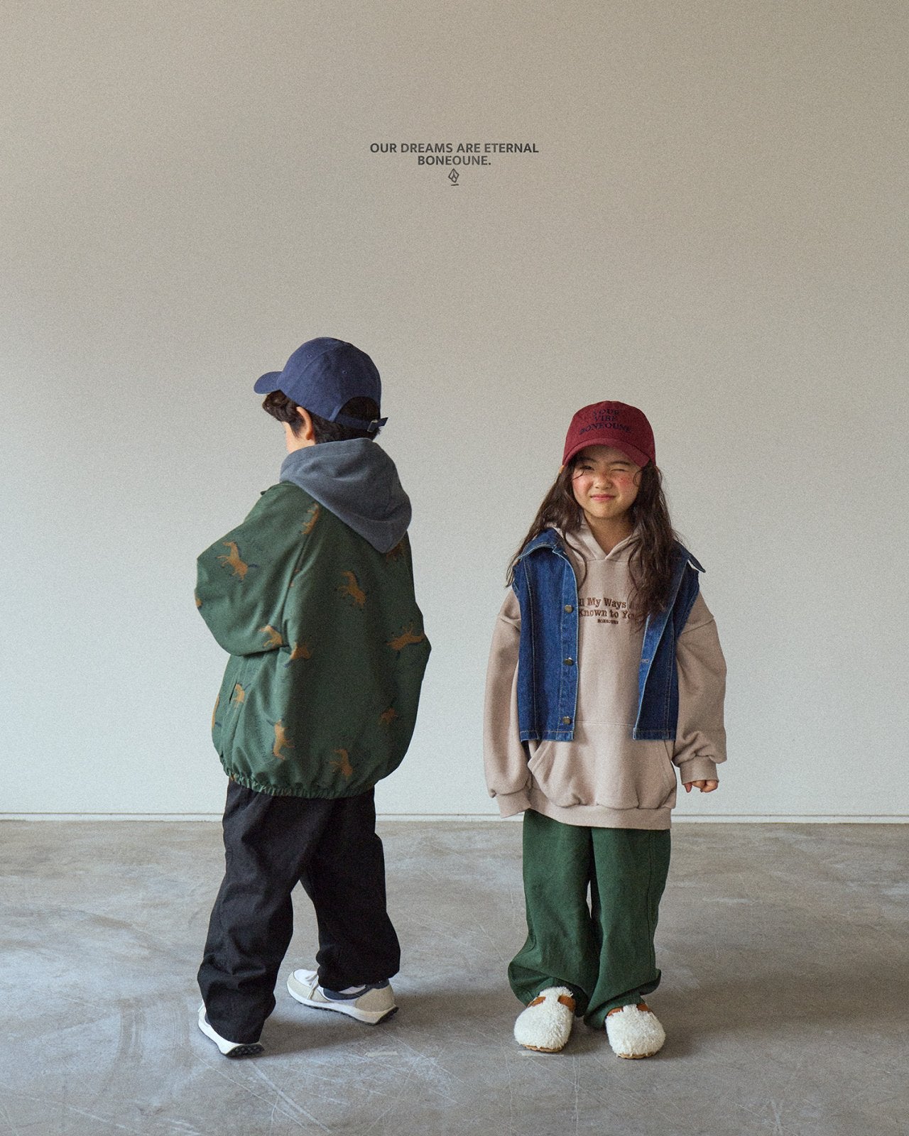 [BONEOUNE] Autumn Horse Raglan Jacket_2colors