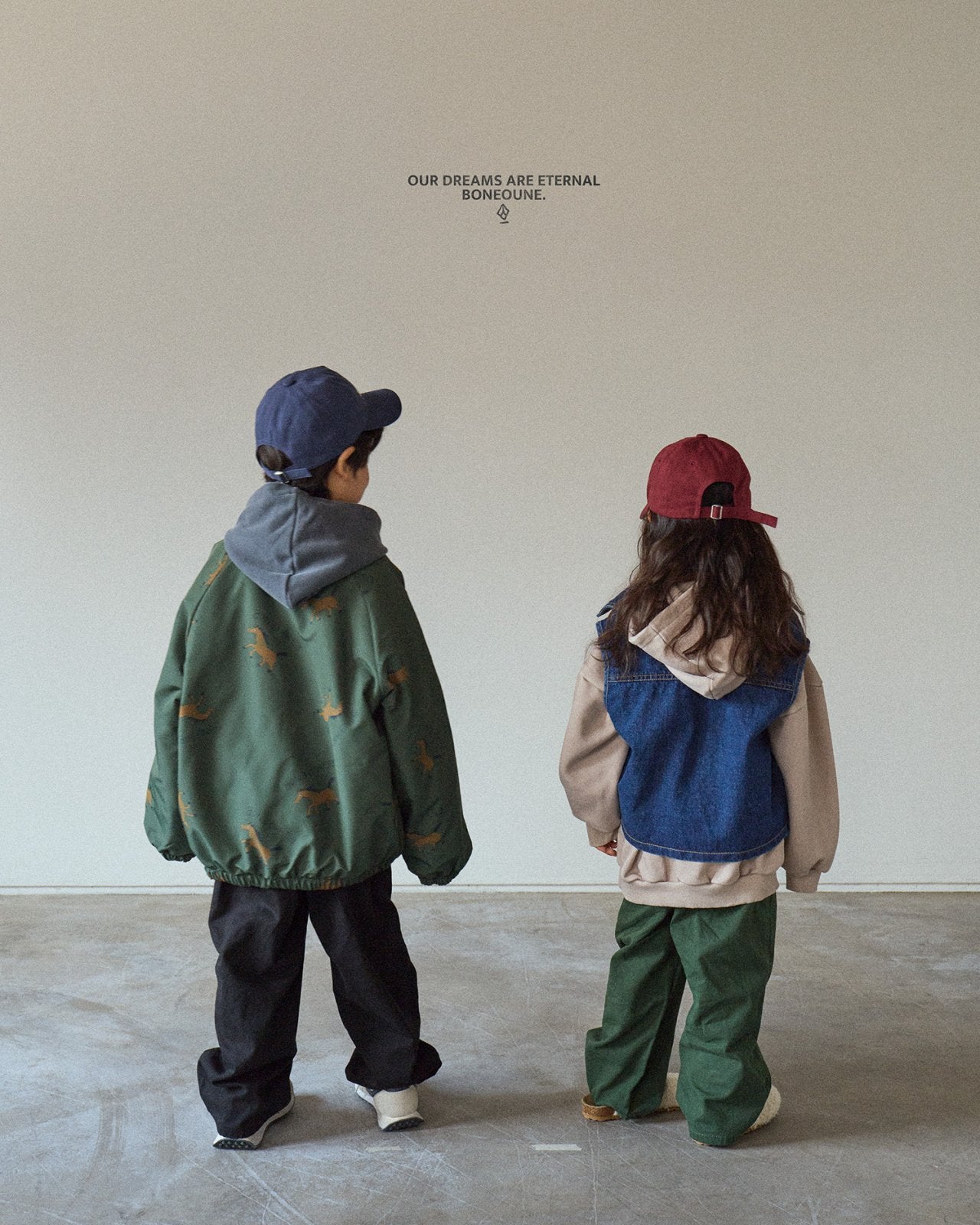 [BONEOUNE] Autumn Horse Raglan Jacket_2colors
