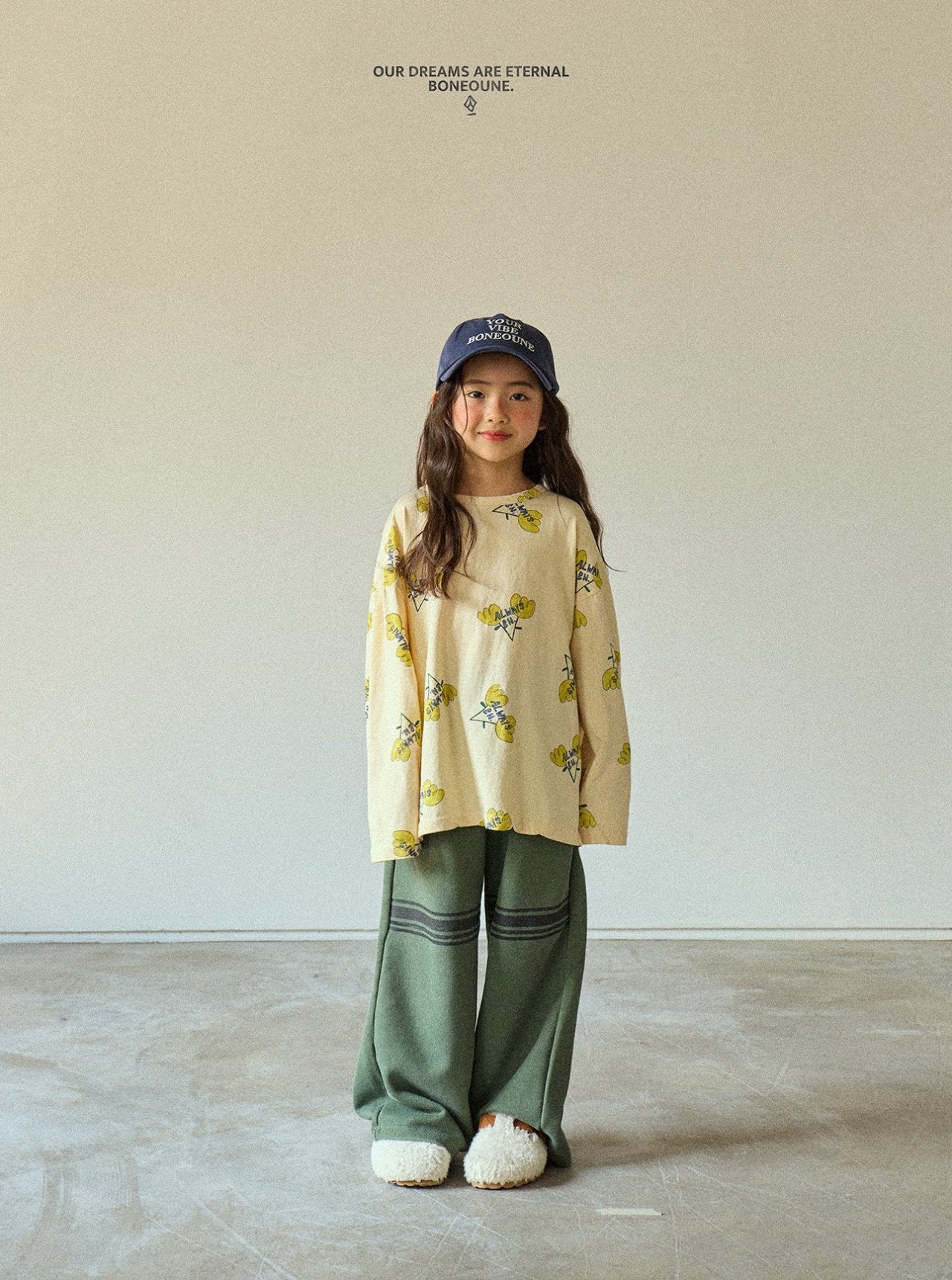 [BONEOUNE] Easy Pigment Slacks_2colors