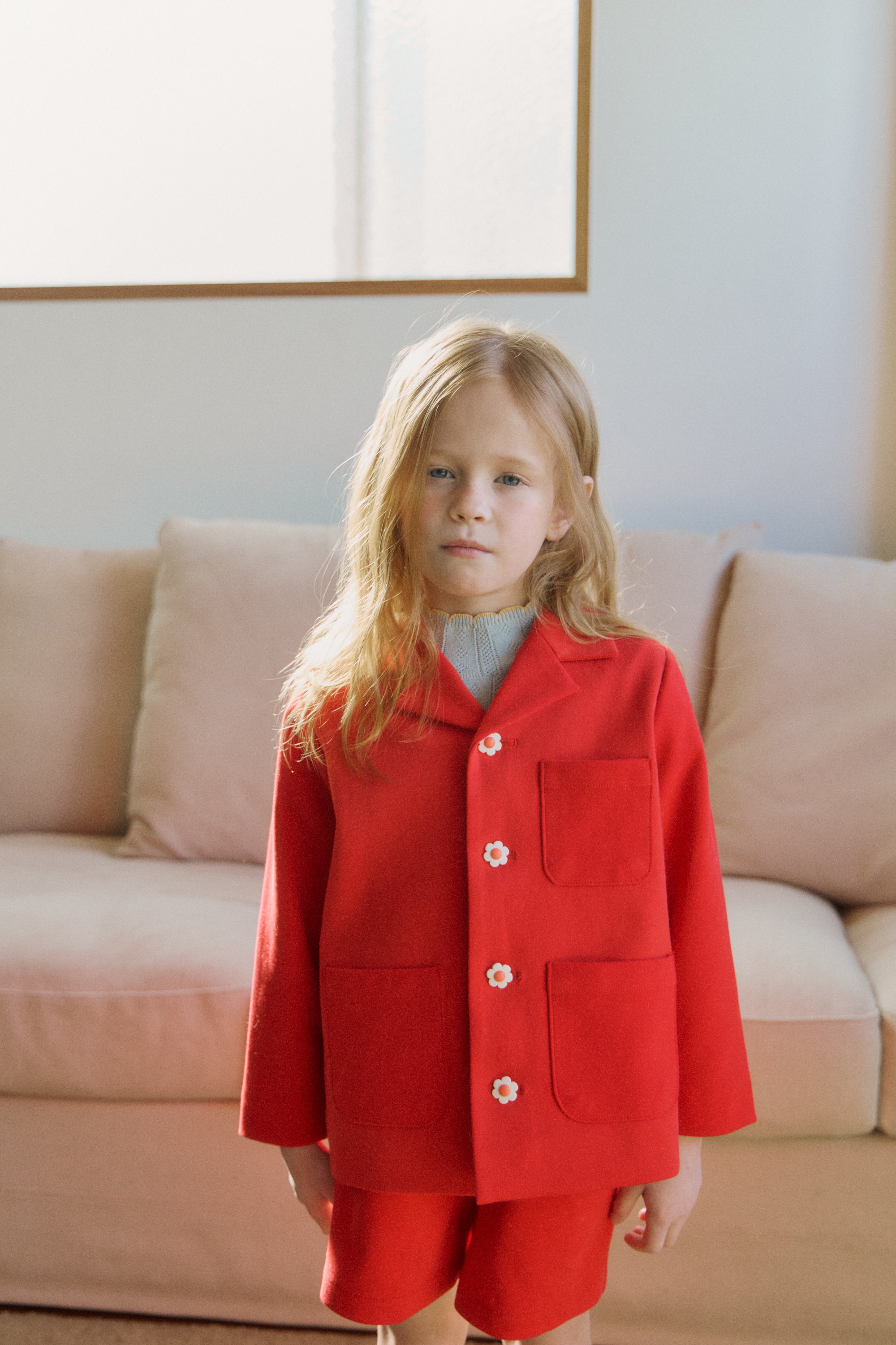 [FAIS DODO] Ecole Jacket _Red