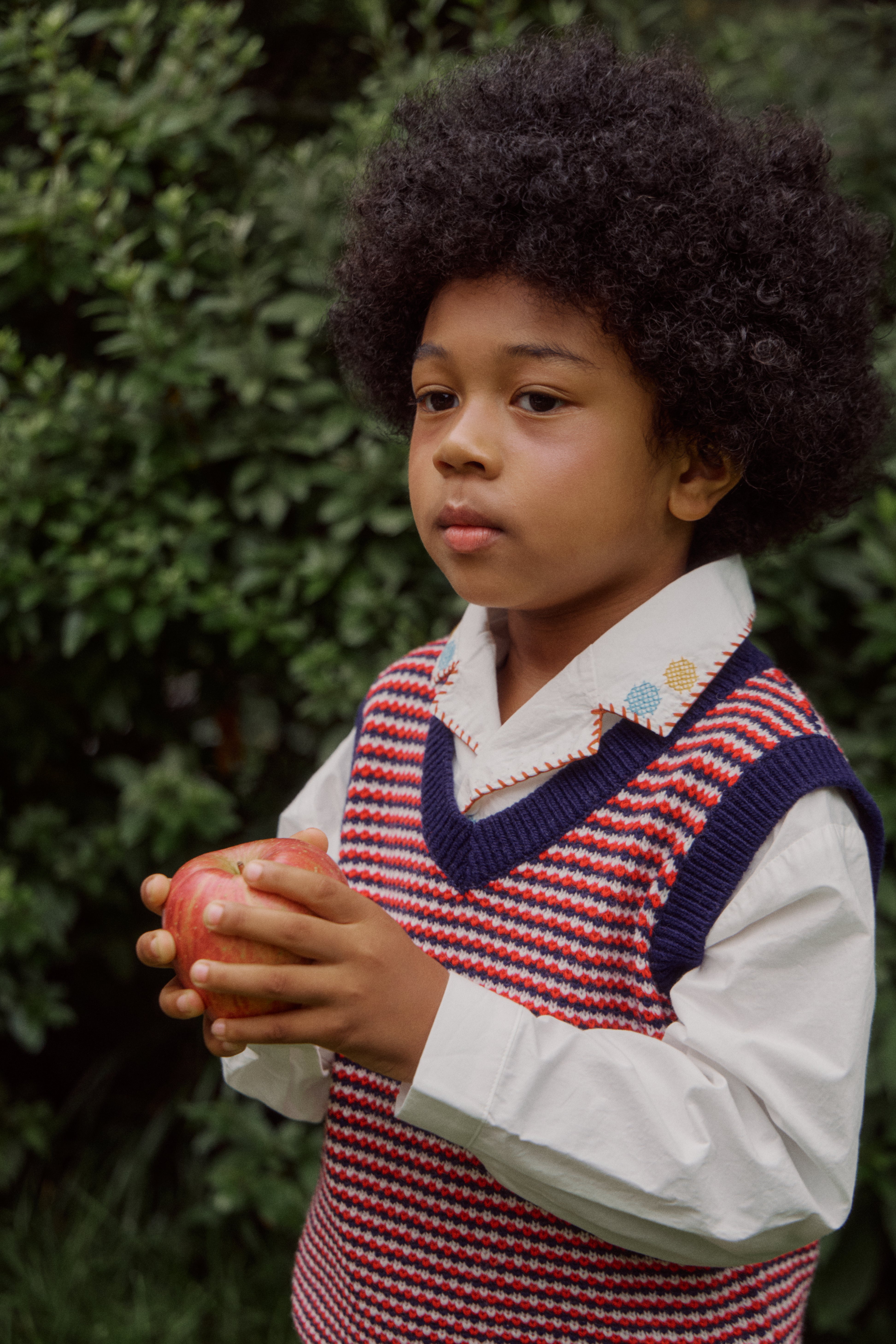 [fais dodo] Lolo knit vest_Stripe