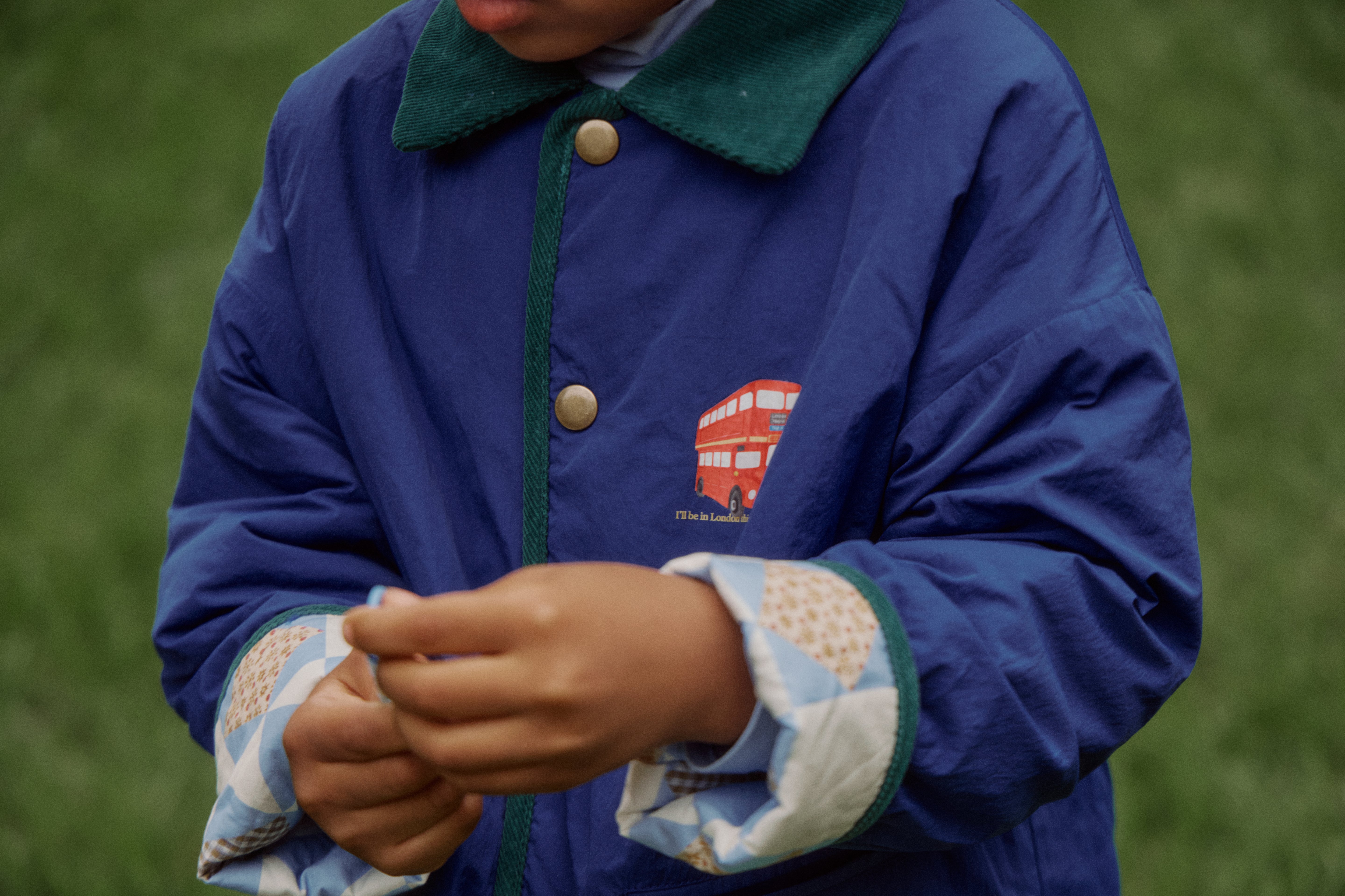 [fais dodo] Lenny reversible jumper_Blue