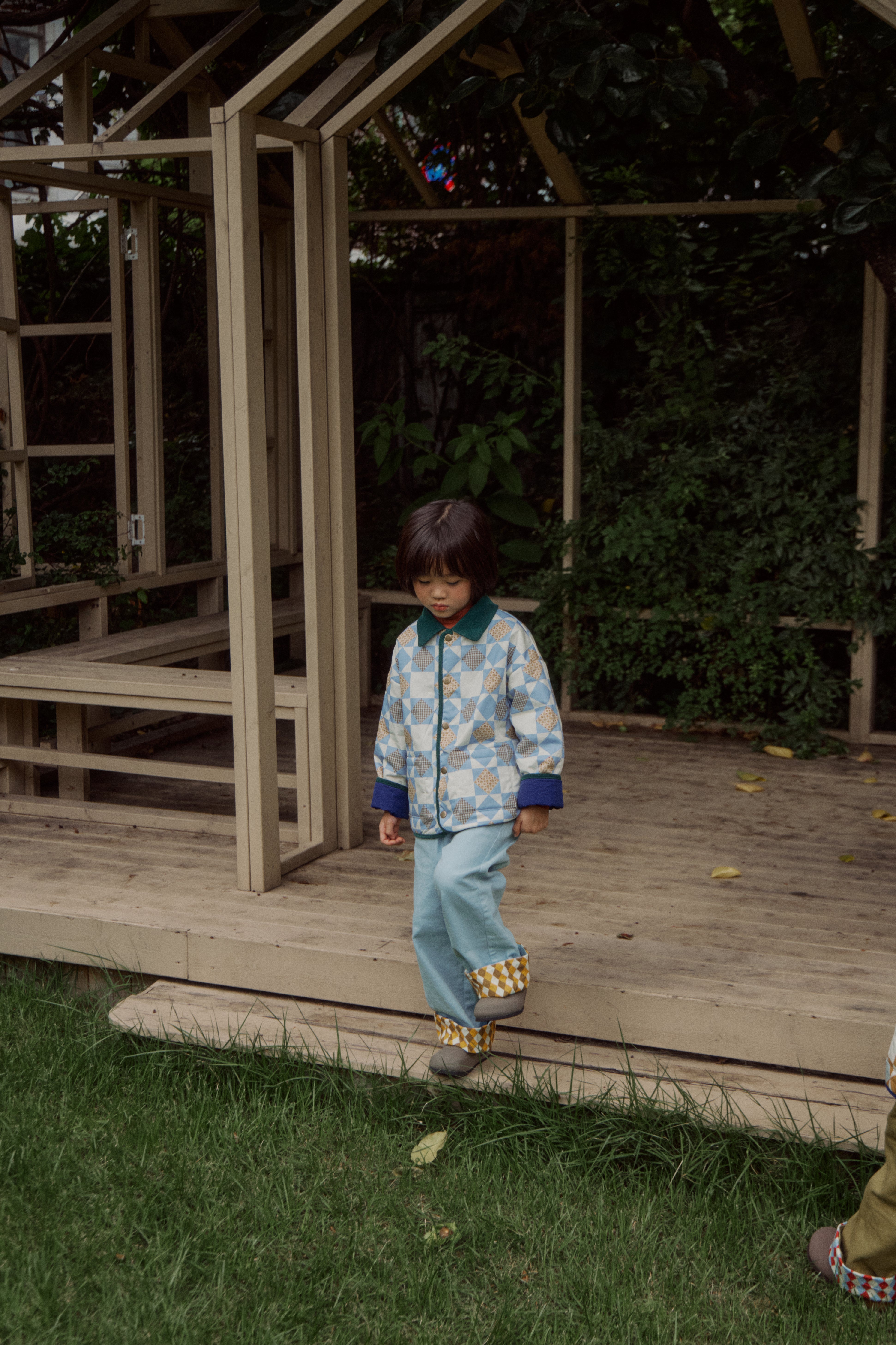 [fais dodo] Diamant pants_Sky blue