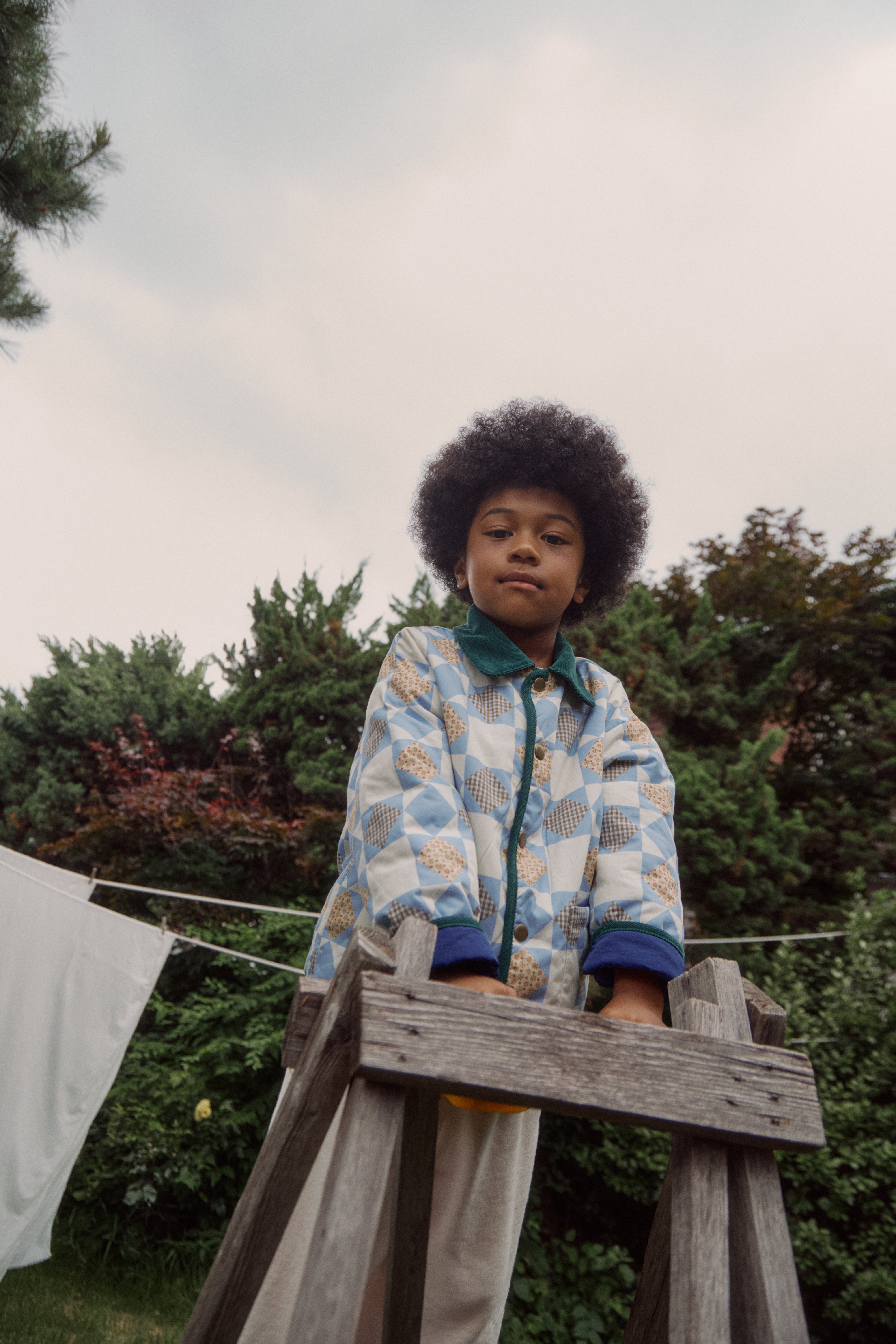 [fais dodo] Lenny reversible jumper_Blue