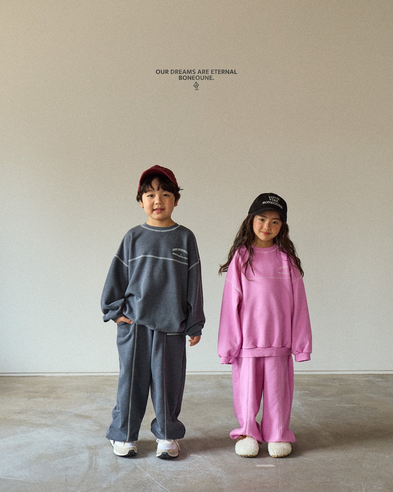 [BONEOUNE] Gairu Sweatshirt_2colors