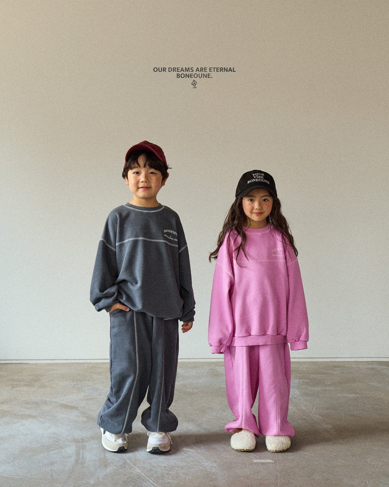 [BONEOUNE] Gairu Sweatshirt_2colors