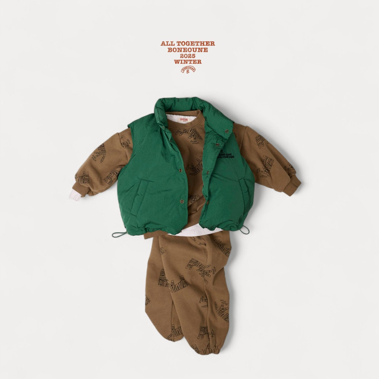 [BONEOUNE] Mono Tiger Jogger Pants_2colors