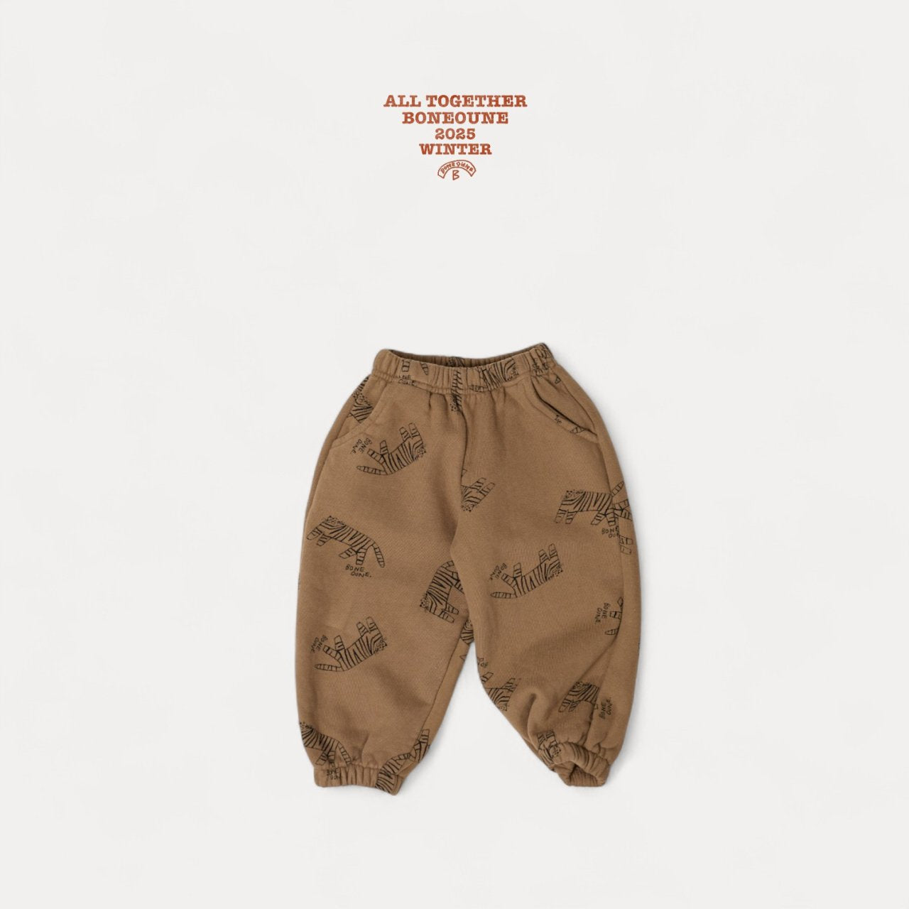 [BONEOUNE] Mono Tiger Jogger Pants_2colors