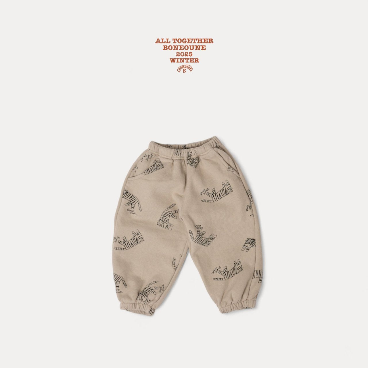[BONEOUNE] Mono Tiger Jogger Pants_2colors