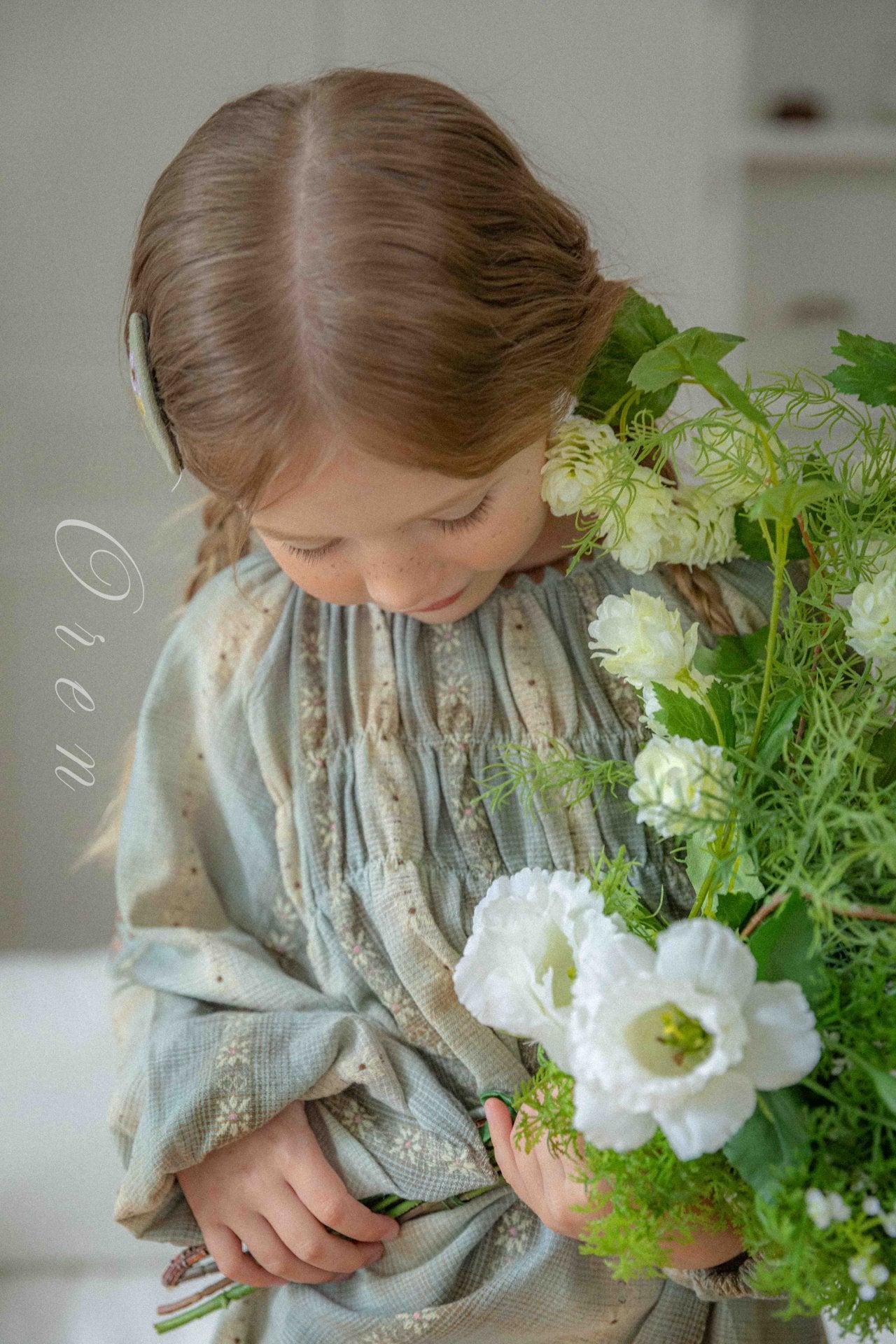 [OREN] (KIDS)Autumn Mellow Check Dress_2colors