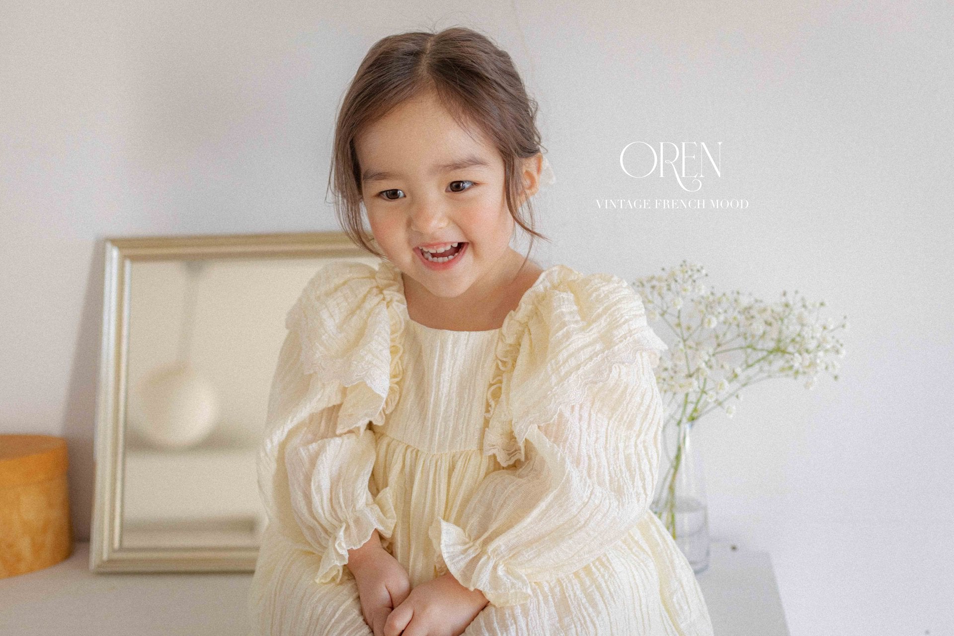 [OREN] Lilly Frill Suit(BEBE)_2colors