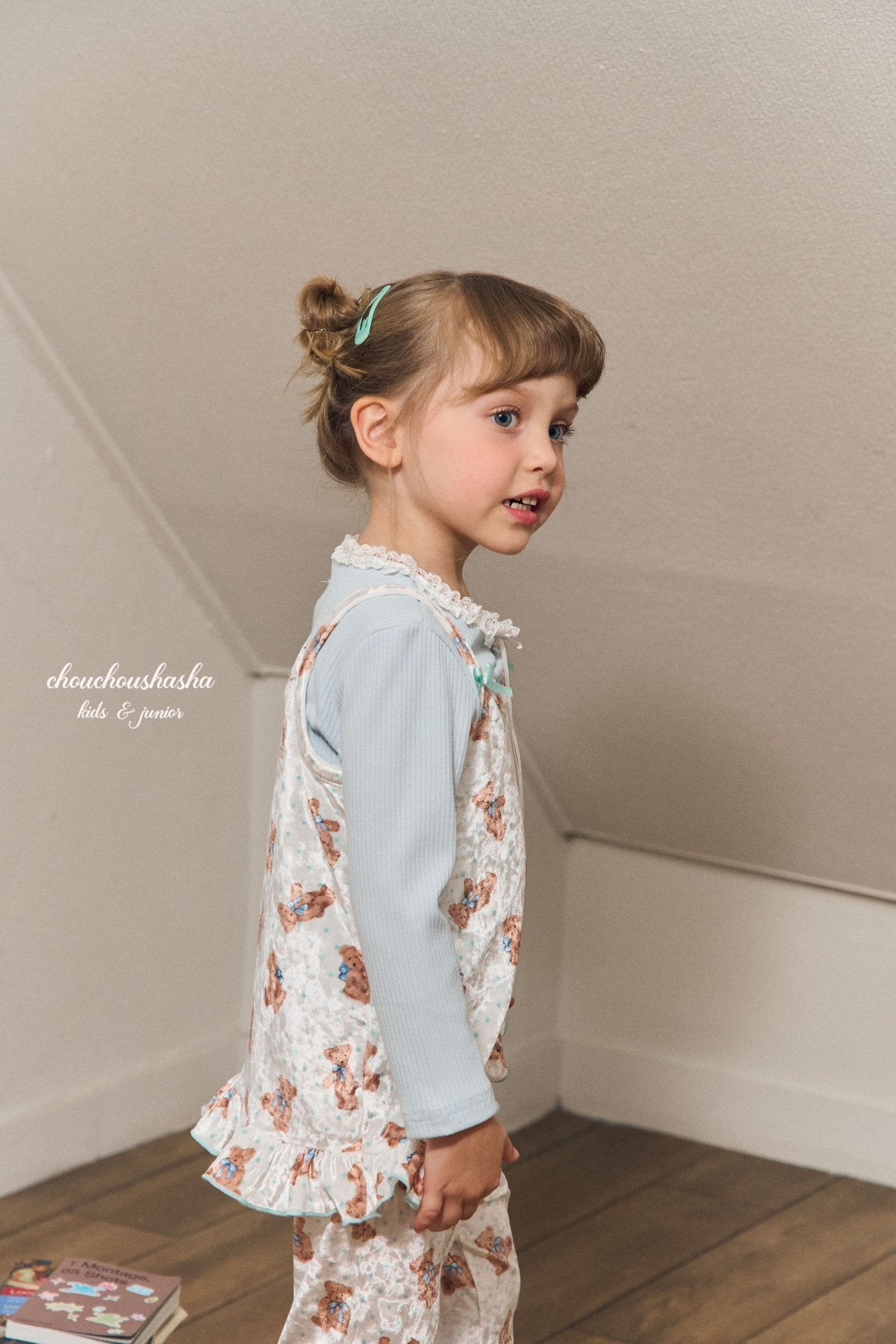 [CHOUCHOUSHASHA] Sugar Rib T-shirts_2colors