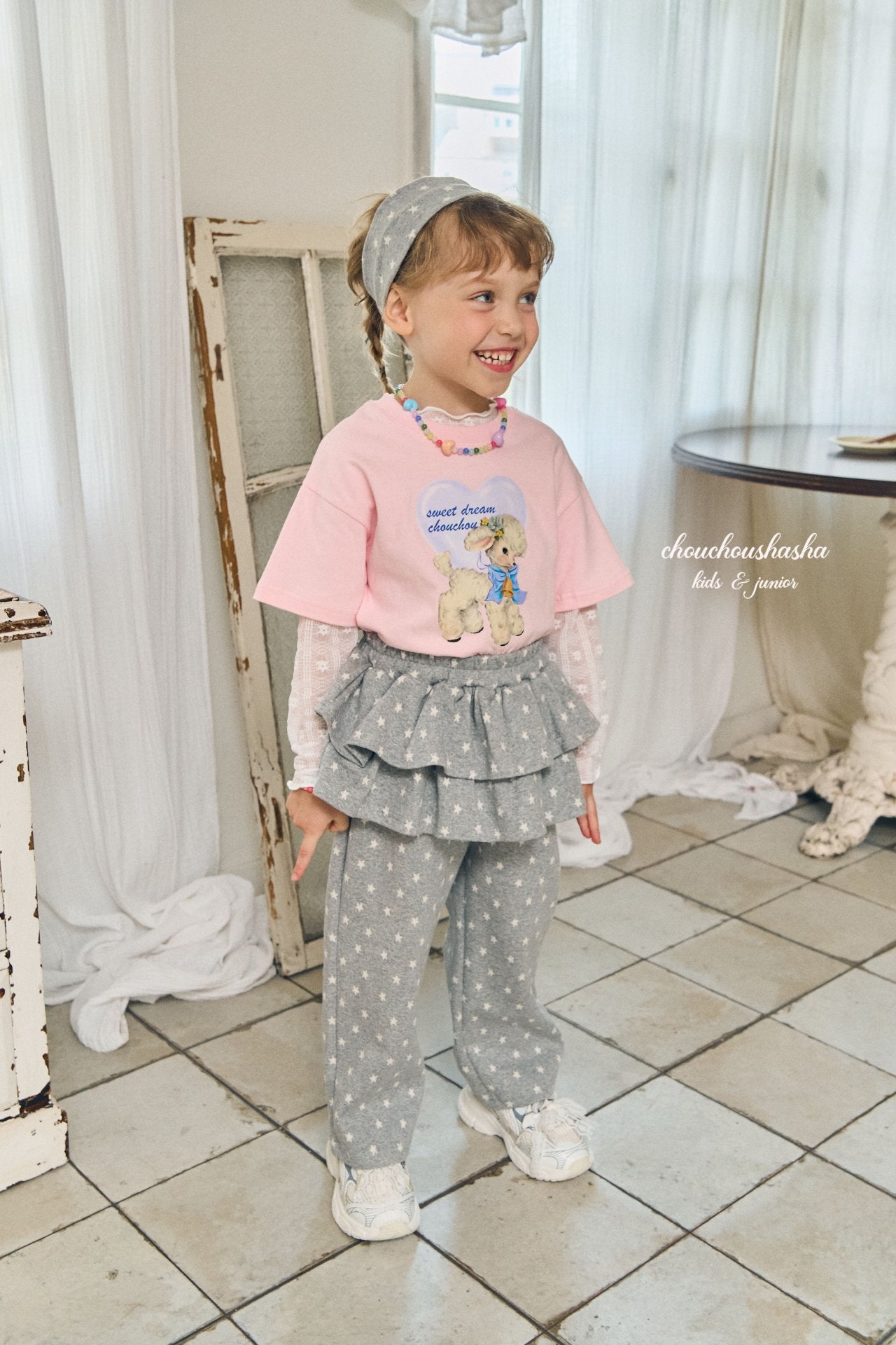 [CHOUCHOUSHASHA] Chloe Pants_Gray