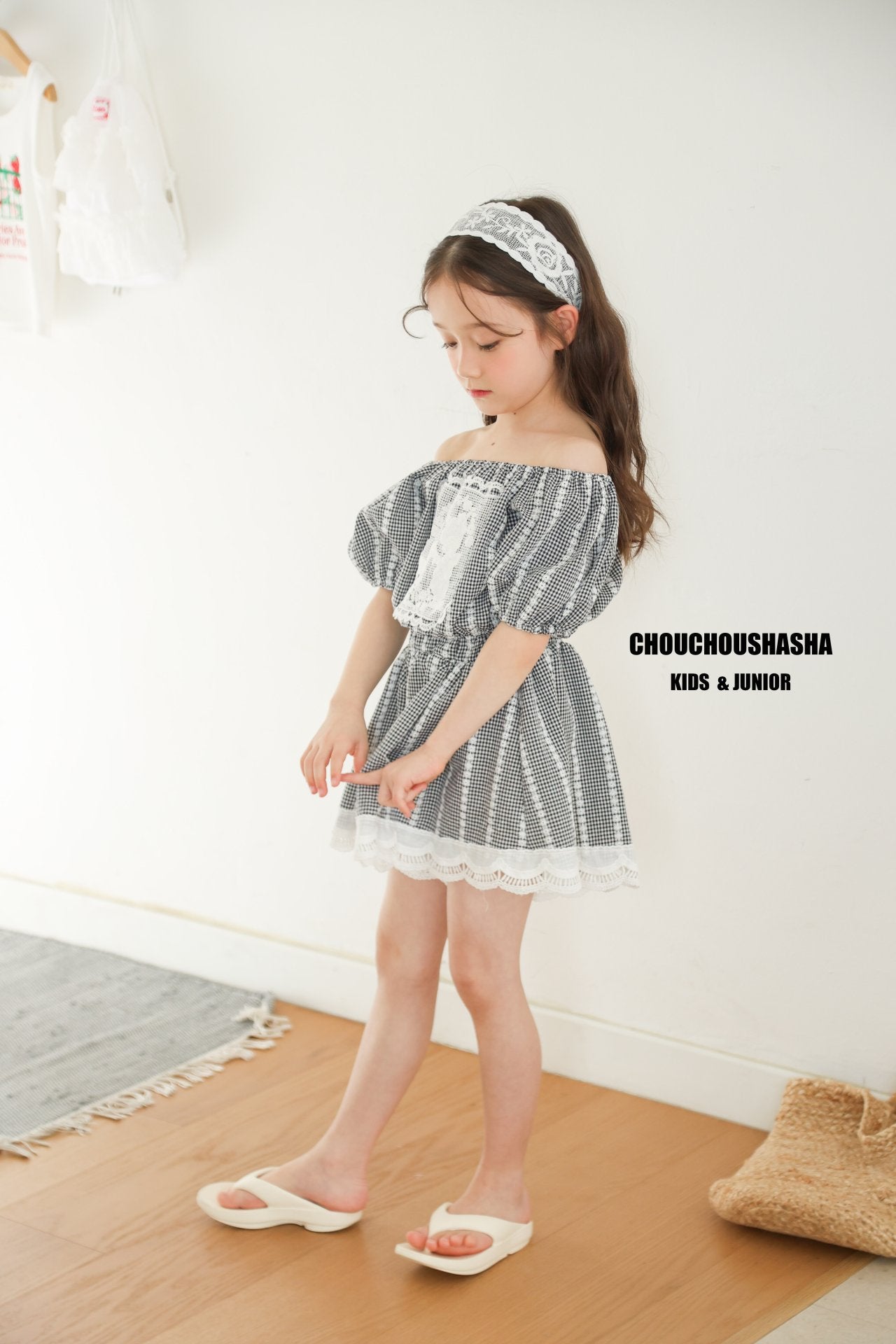 [CHOUCHOUSHASHA] Ann Lace Pants_2colors