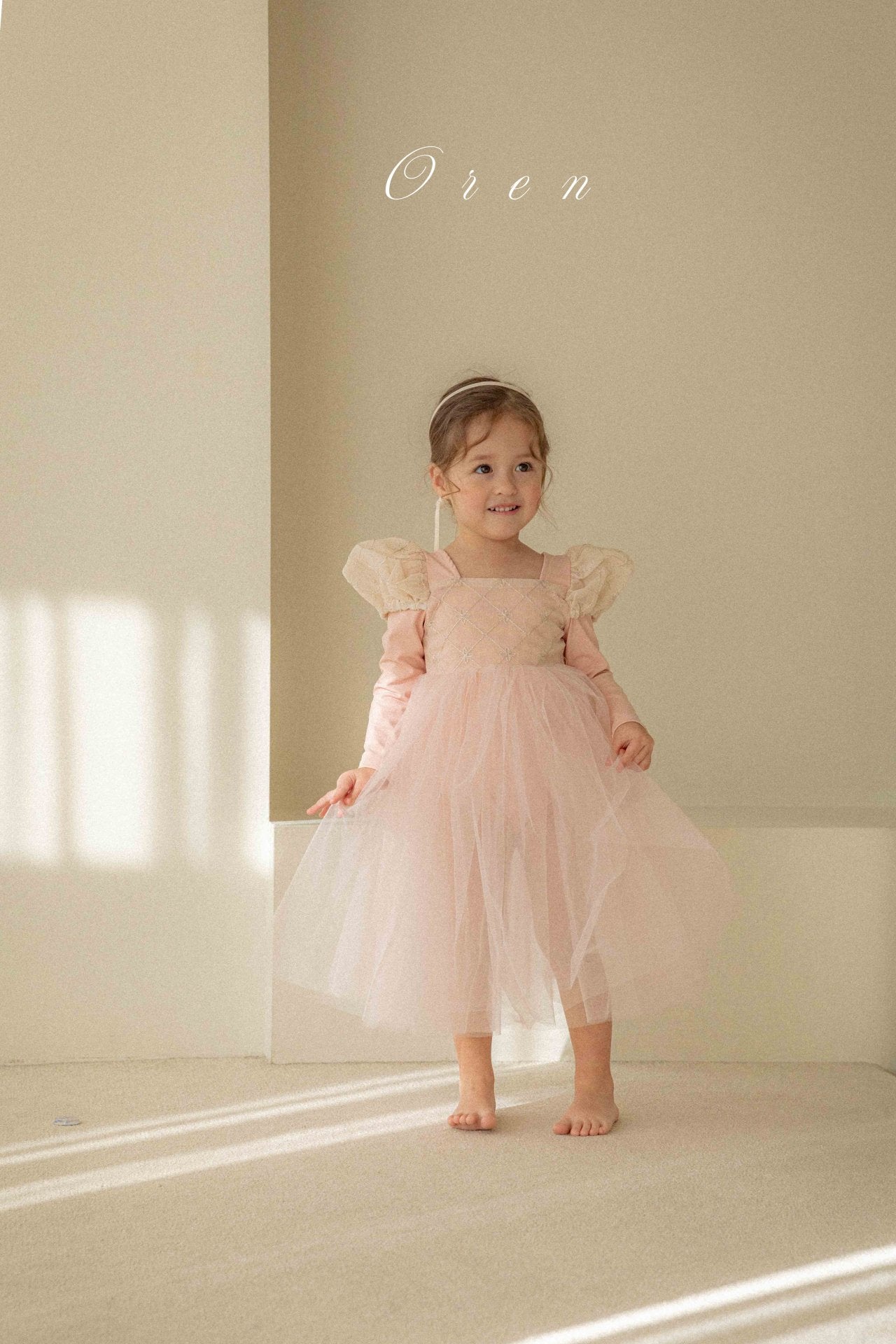 [OREN] Bella Long Tutu Ballet Dress(KIDS)_Pink