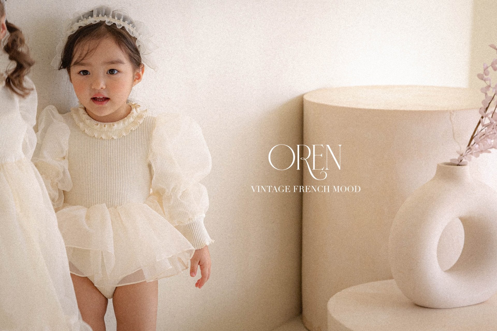 [OREN] Belluca Organza Suit(BEBE)_Cream