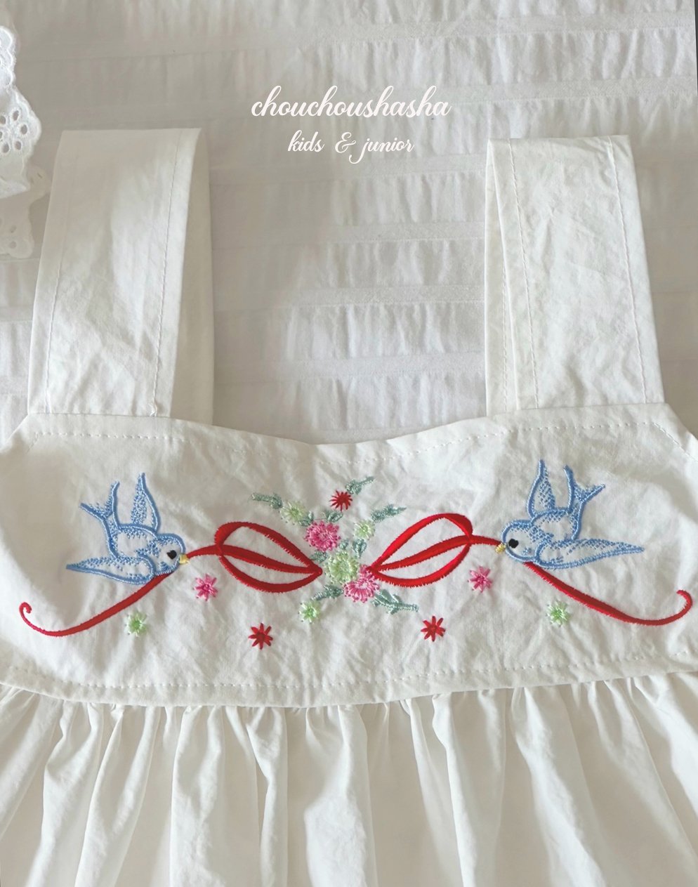 [CHOUCHOUSHASHA] Bird Dress_2colors