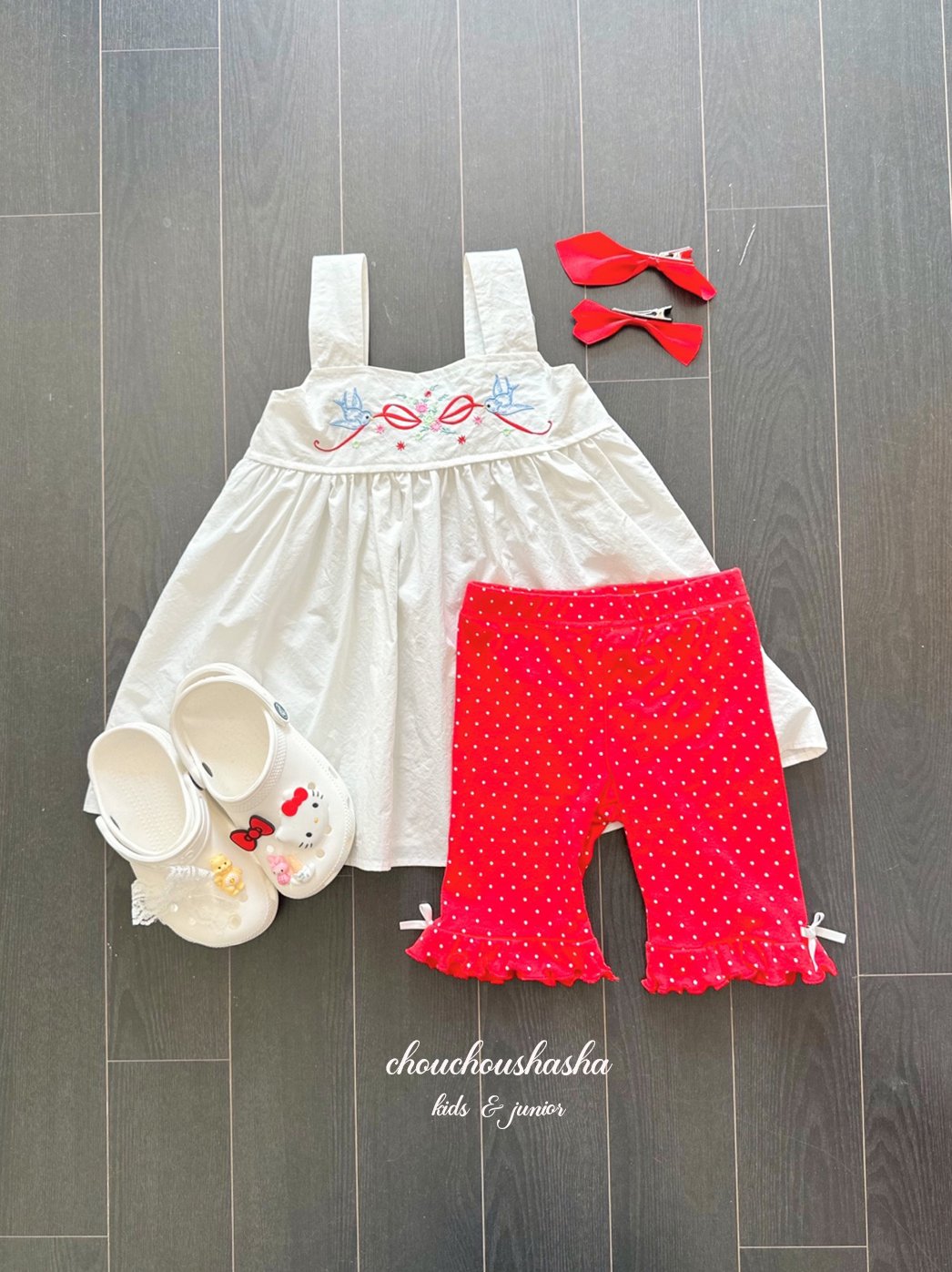 [CHOUCHOUSHASHA] Bird Dress_2colors