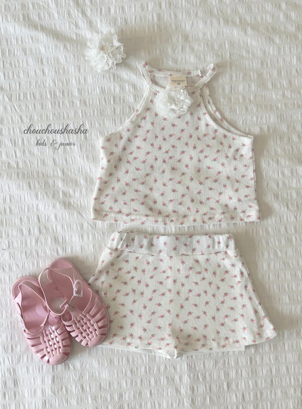[CHOUCHOUSHASHA] Lilly Corsage Set-up_2colors