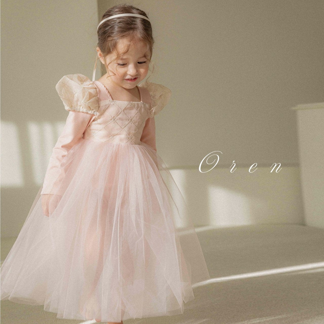 [OREN] Bella Long Tutu Ballet Dress(KIDS)_Pink