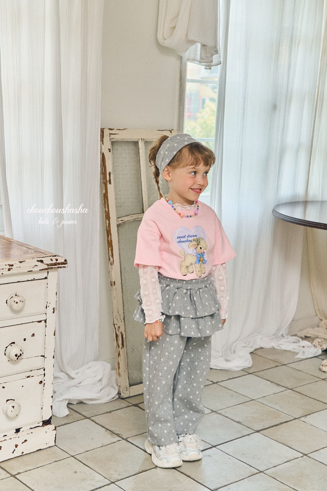 [CHOUCHOUSHASHA] Chloe Pants_Gray