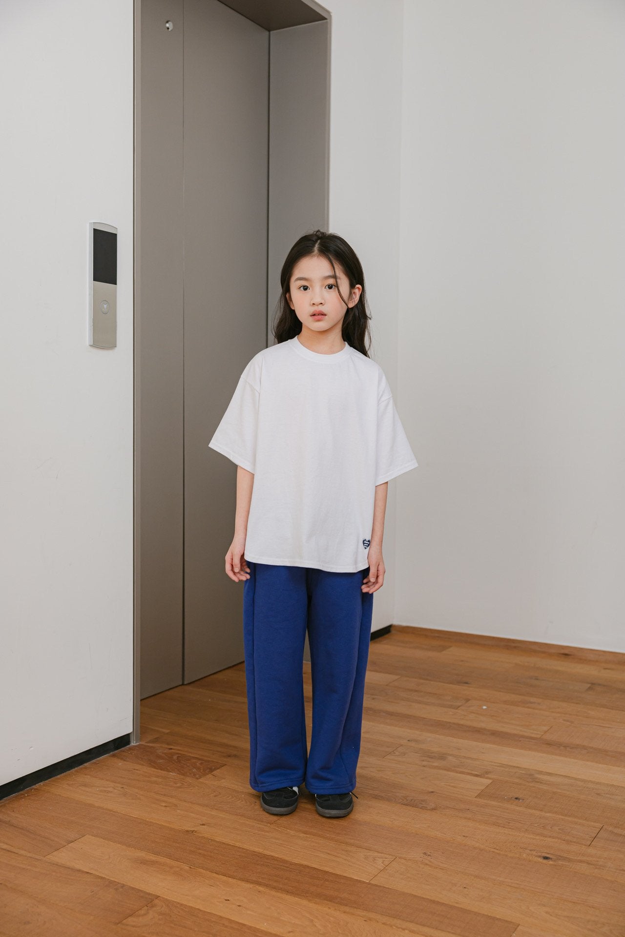 [DOREDORE] Heart Layered T-shirt_2colors