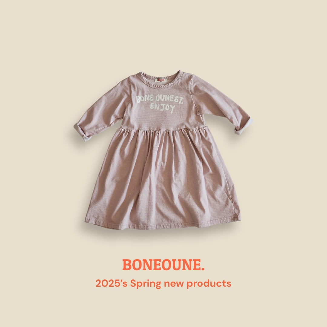 [BONEOUNE] Pigment Jersey Dress_2colors