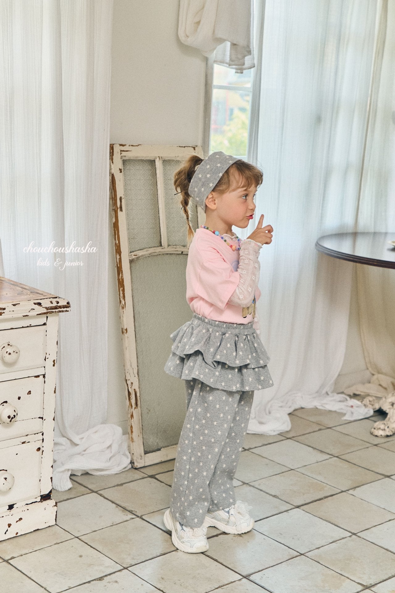 [CHOUCHOUSHASHA] Chloe Pants_Gray