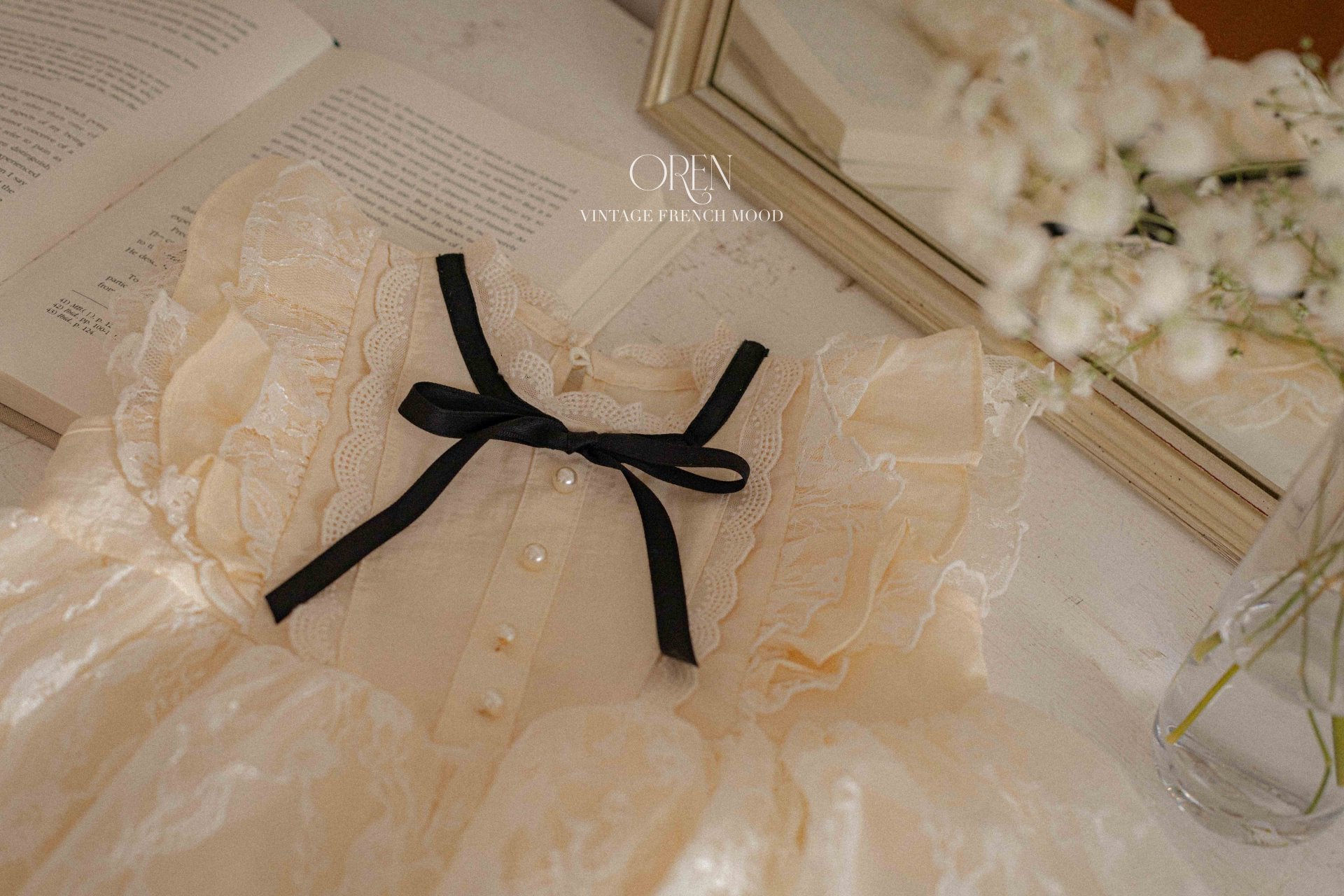 [OREN] Vivian Suit(BEBE)_Cream