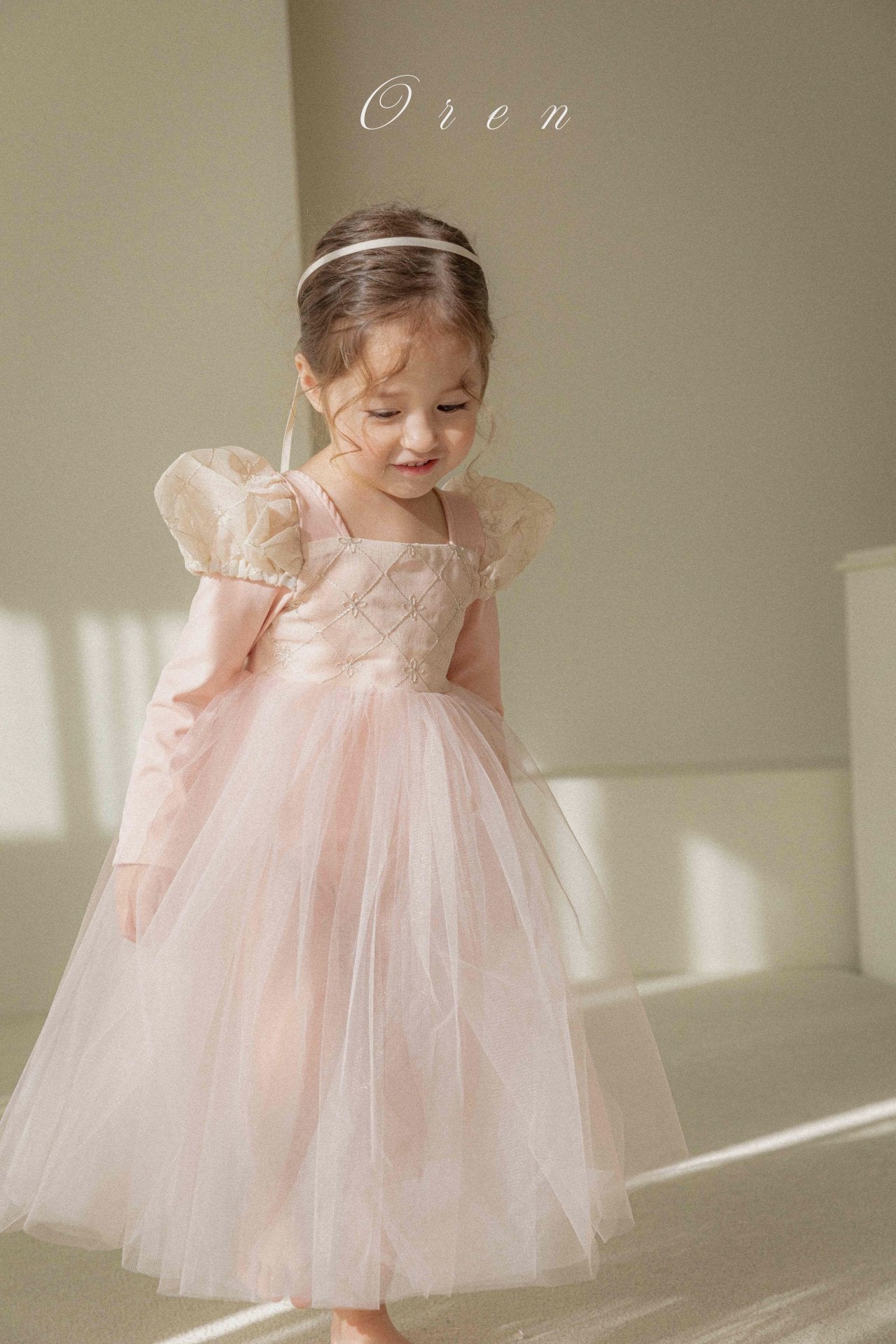 [OREN] Bella Long Tutu Ballet Dress(KIDS)_Pink