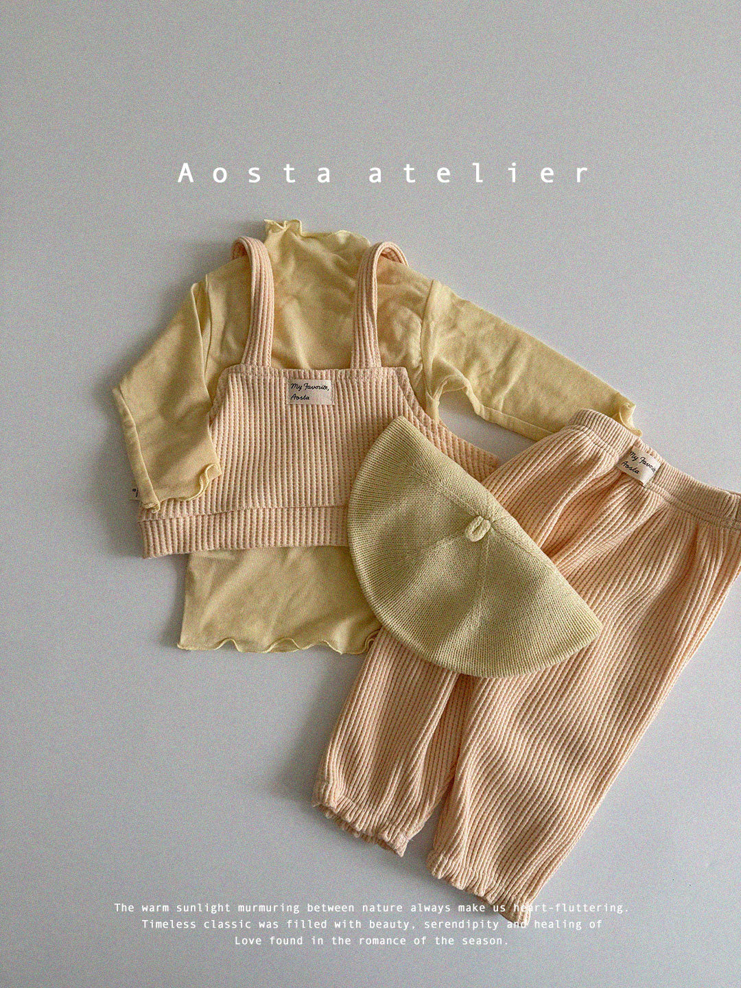 [AOSTA] Spring Soft_T-shirt_5colors