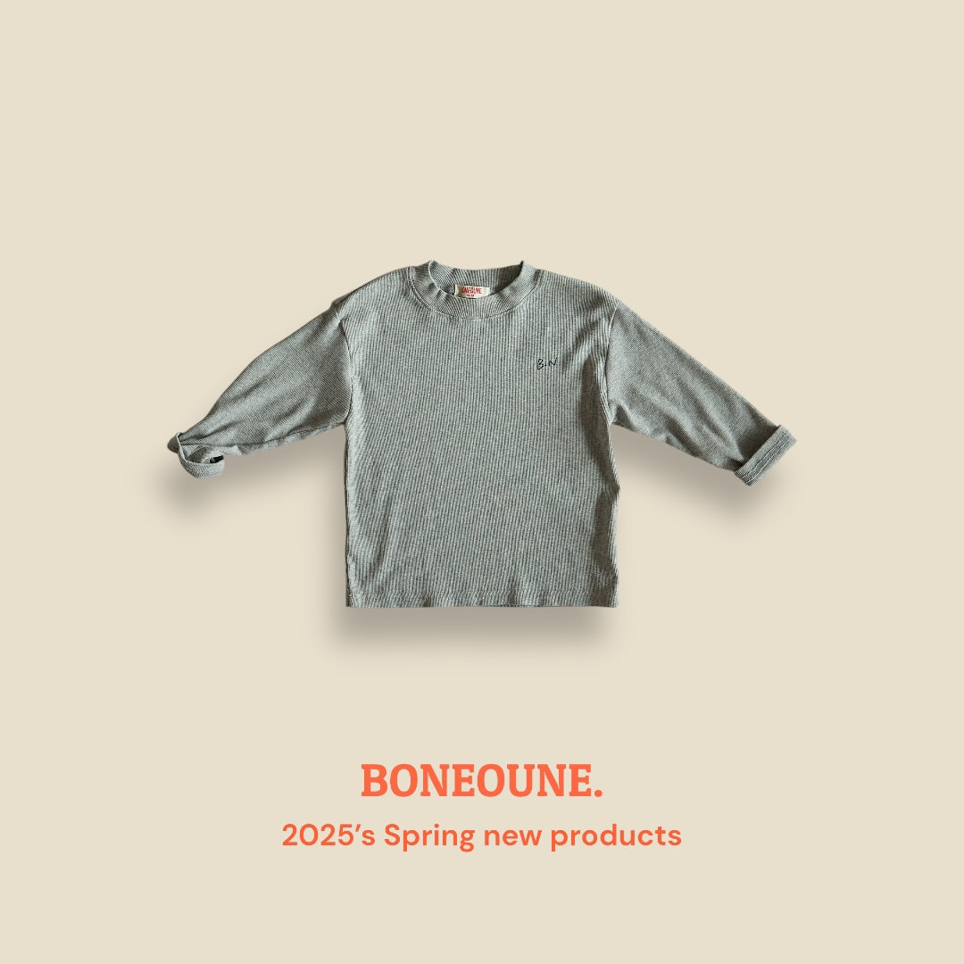 [BONEOUNE] Milk Lib T-shirt_3colors