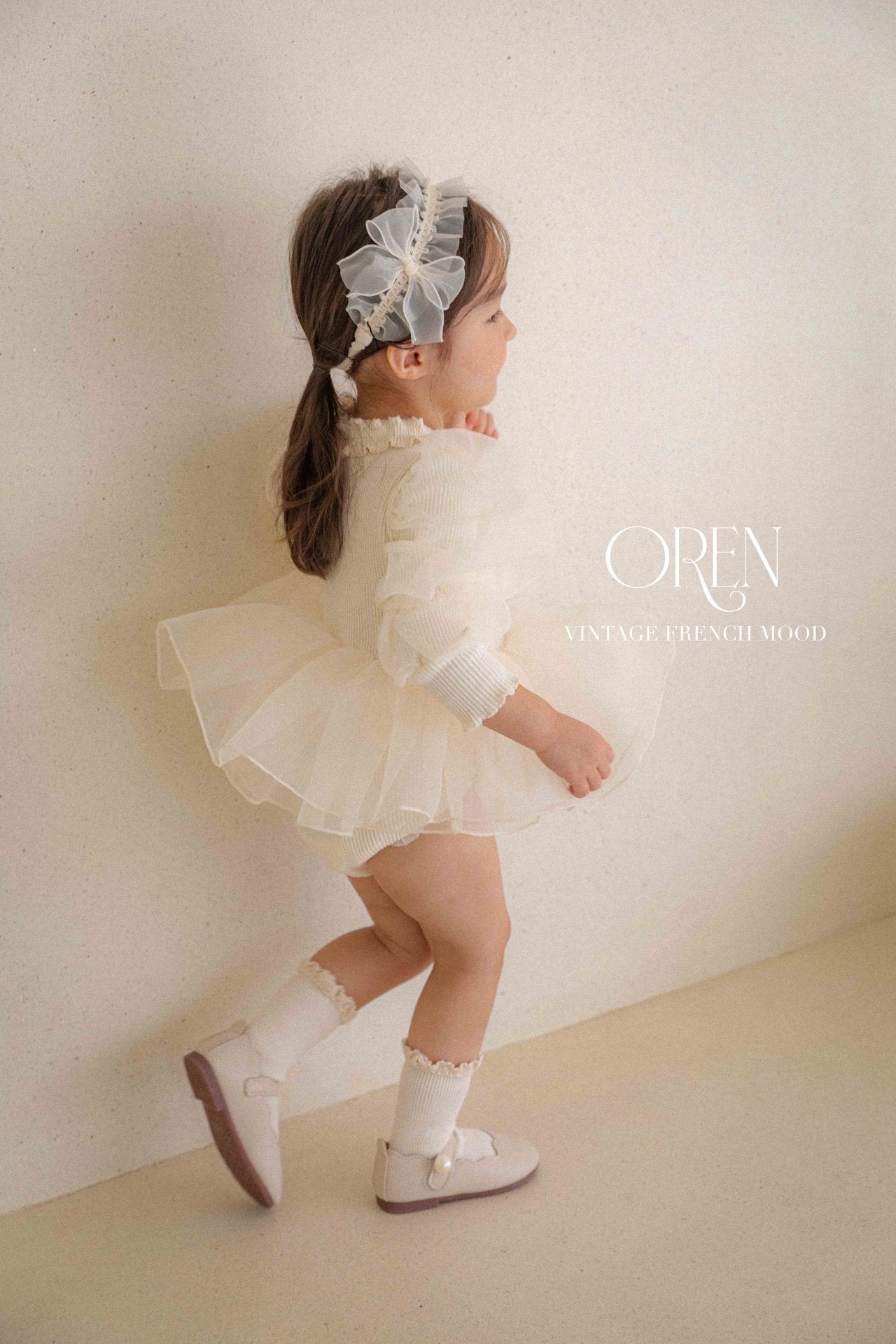 [OREN] Belluca Organza Suit(BEBE)_Cream