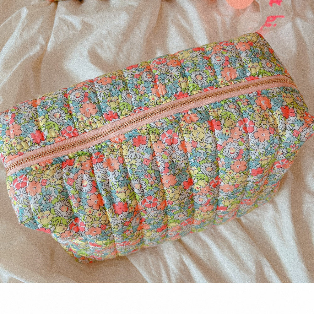 [FAIS DODO BÉBÉ] Camou Pouch (Liberty)_Pink flower