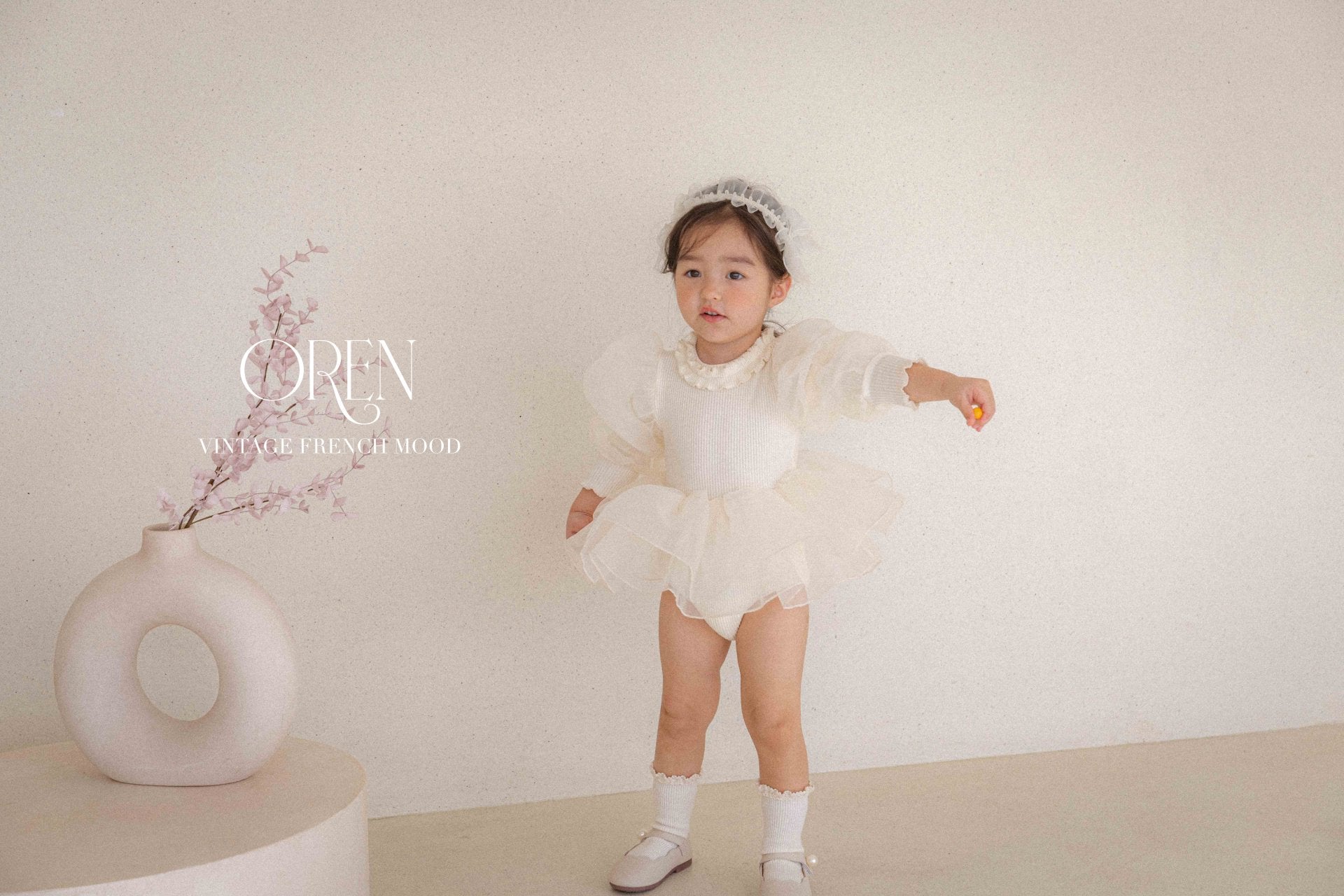 [OREN] Belluca Organza Suit(BEBE)_Cream