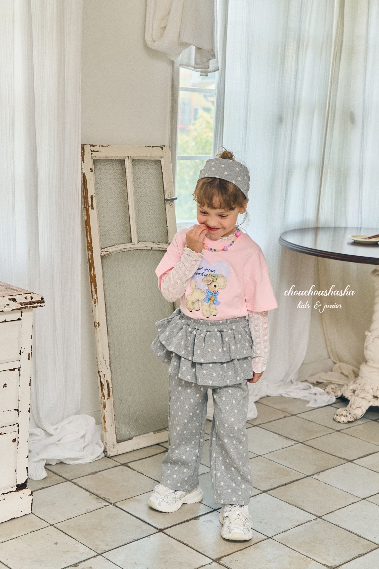 [CHOUCHOUSHASHA] Chloe Pants_Gray