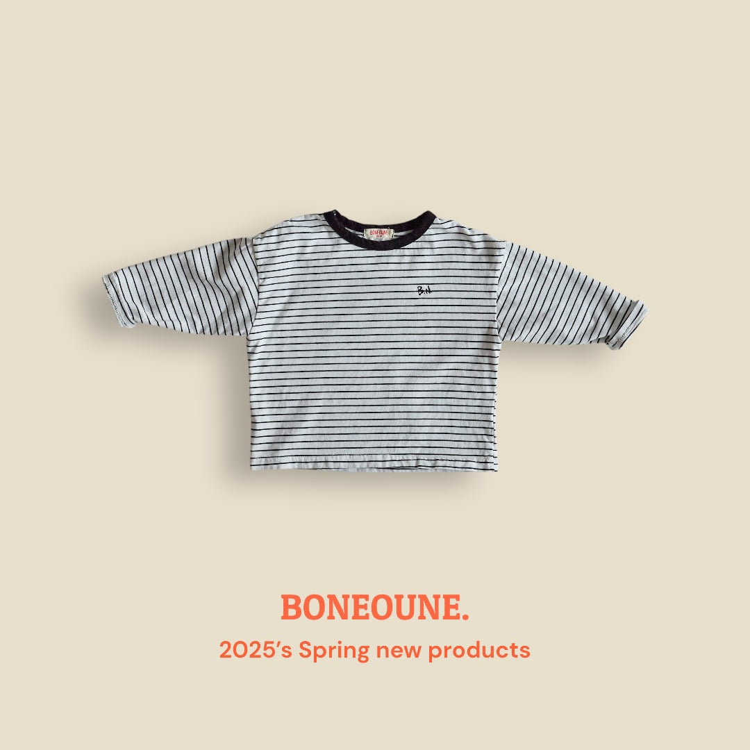 [BONEOUNE] Piano T-shirt_4colors