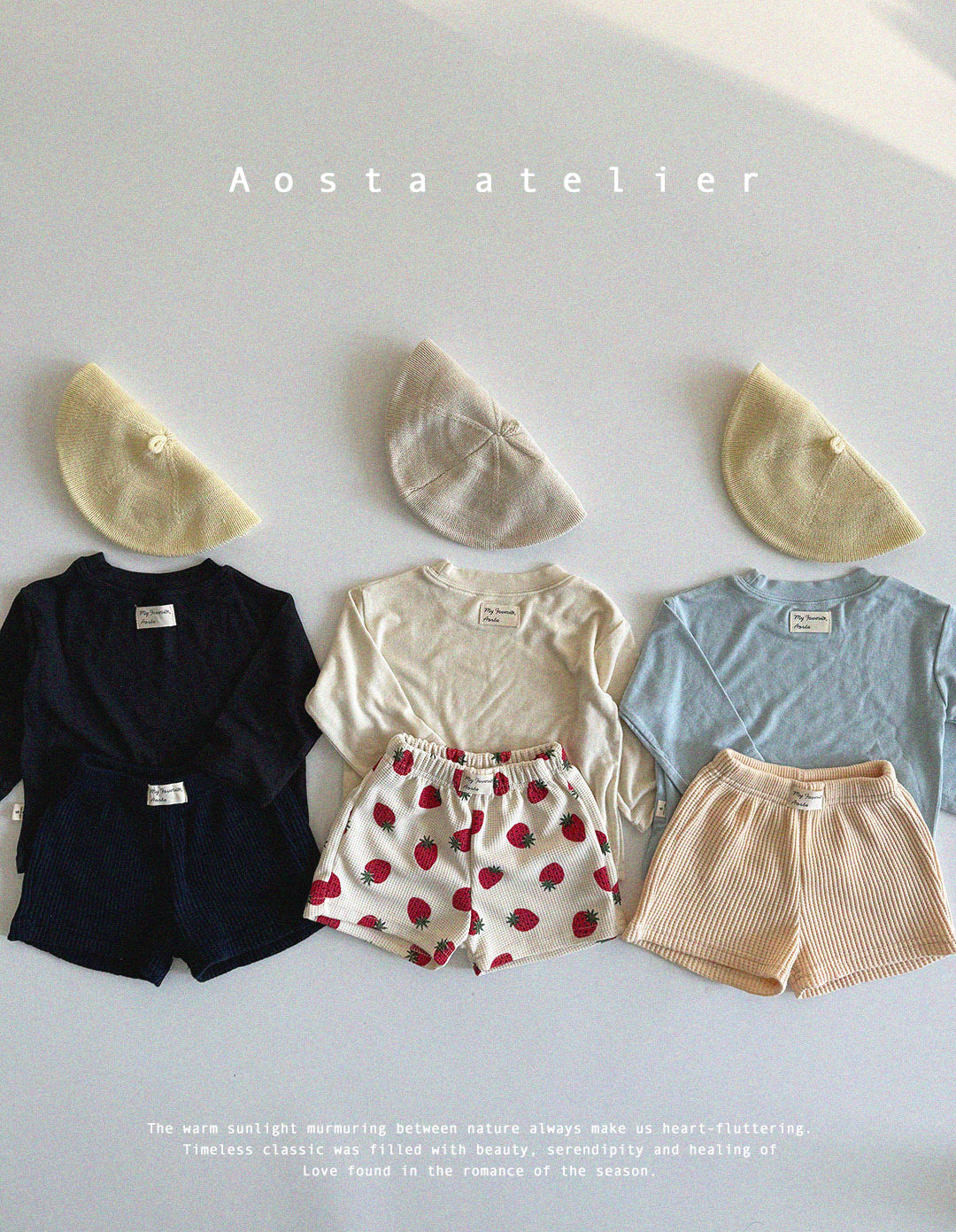 [AOSTA] Spring Essential T-shirt_6colors