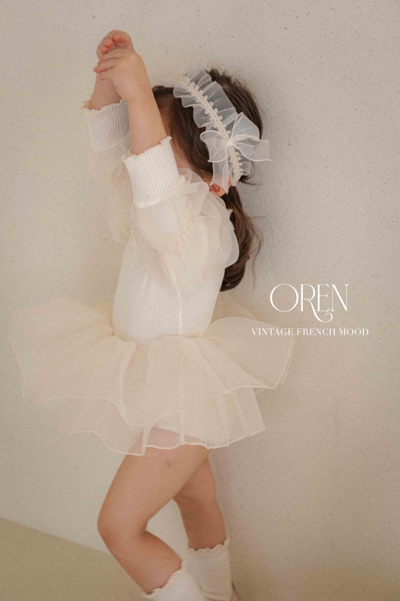 [OREN] Belluca Organza Suit(BEBE)_Cream