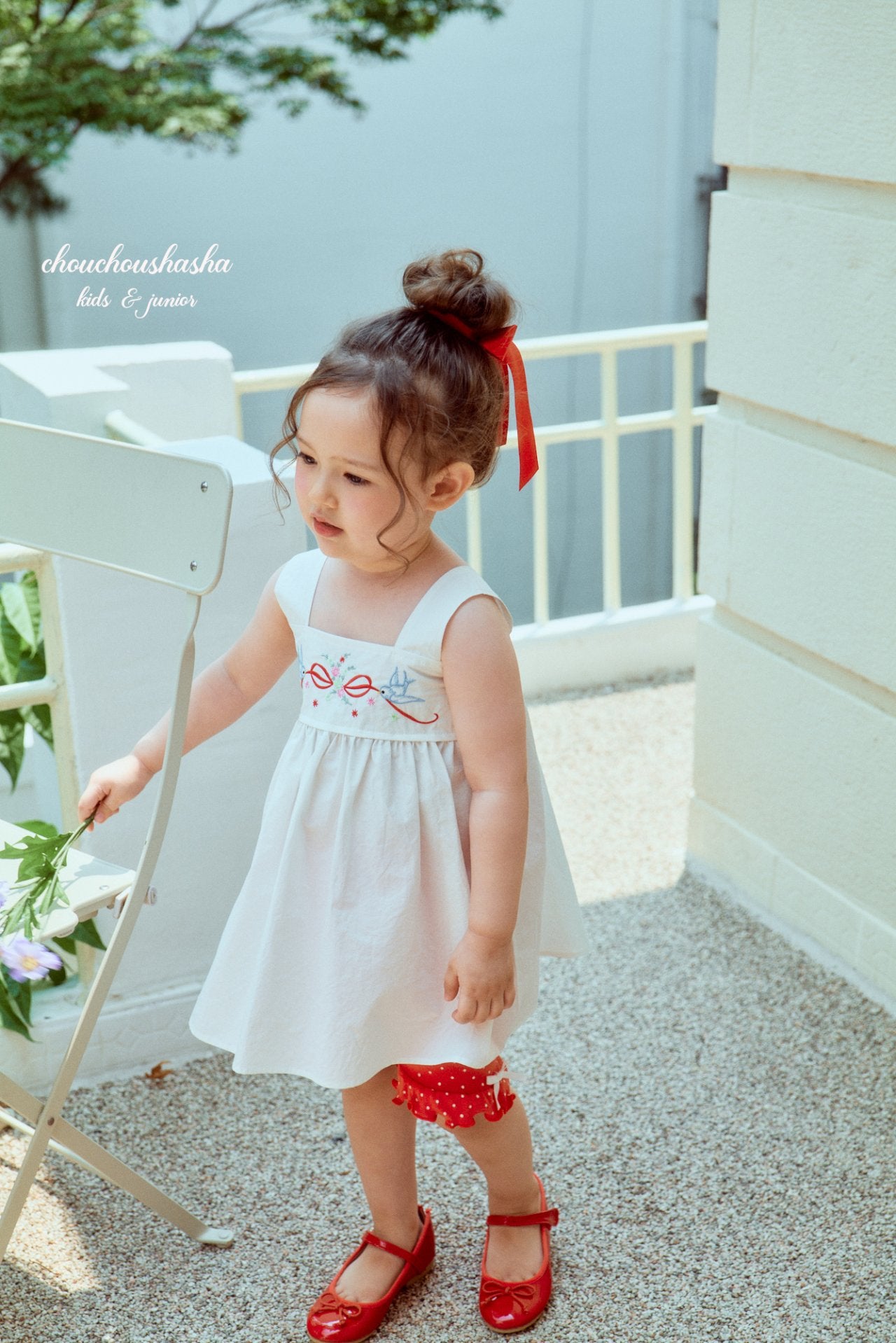 [CHOUCHOUSHASHA] Bird Dress_2colors
