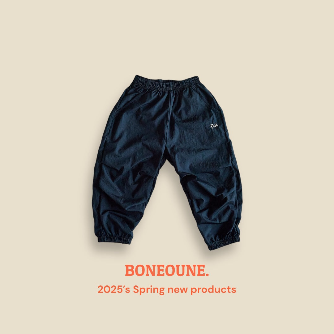 [BONEOUNE] Rose Nylon Pants_3colors