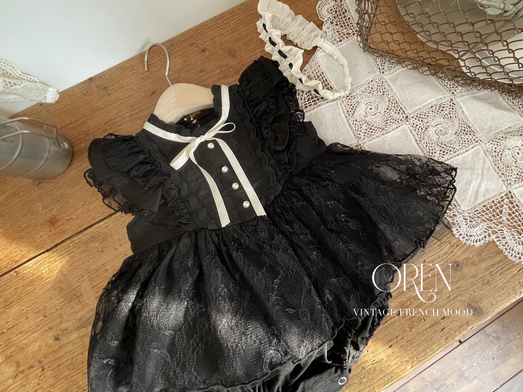 [OREN] Vivian Suit(BEBE)_Black