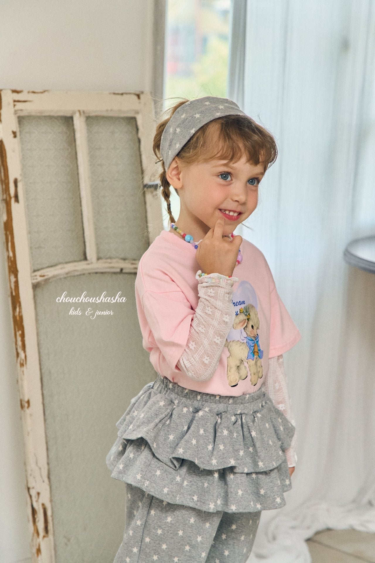 [CHOUCHOUSHASHA] Chloe Pants_Gray