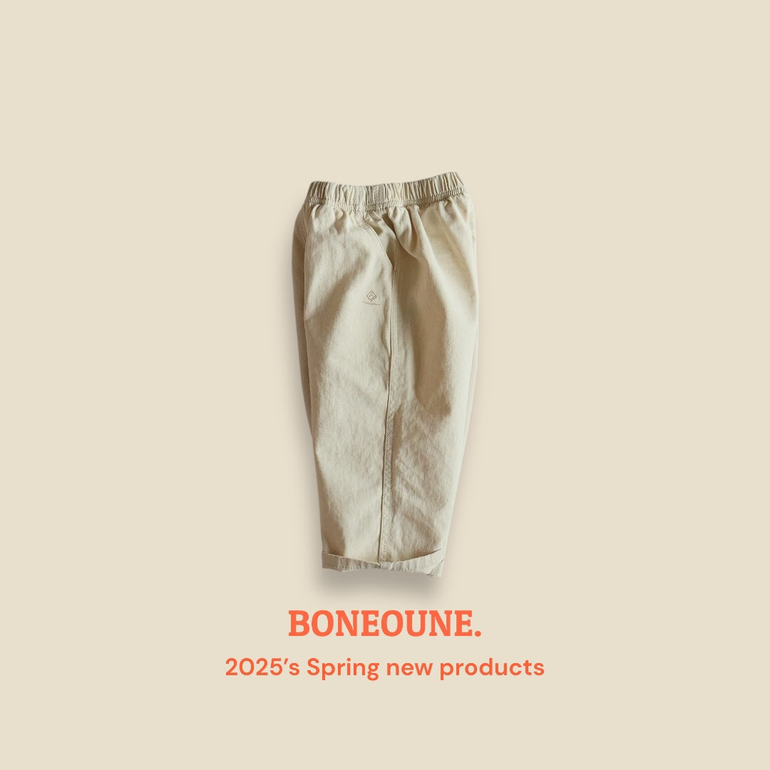 [BONEOUNE] Easy fit Daily Pants_4colors