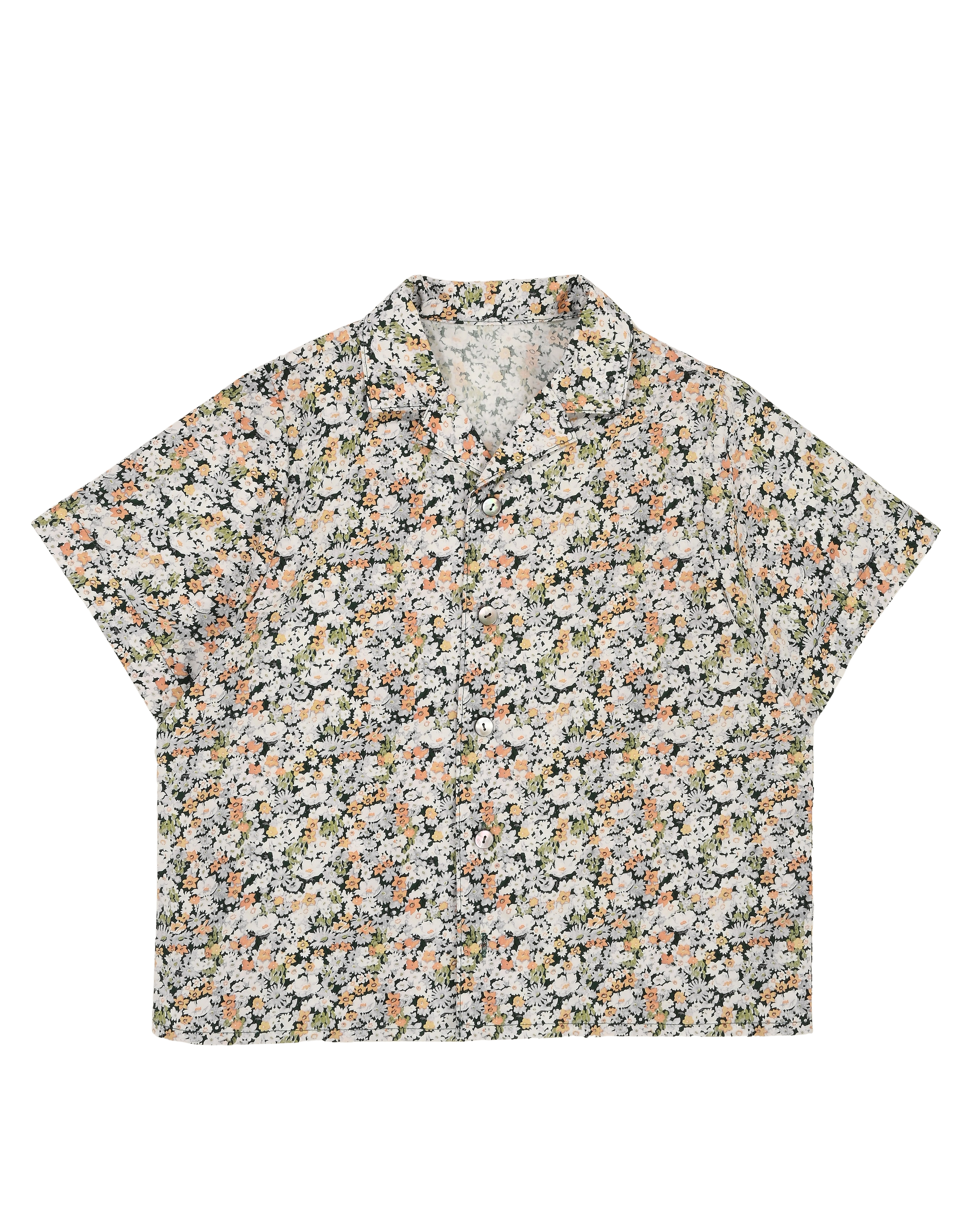 [fais dodo] Liberty shirt_Flower