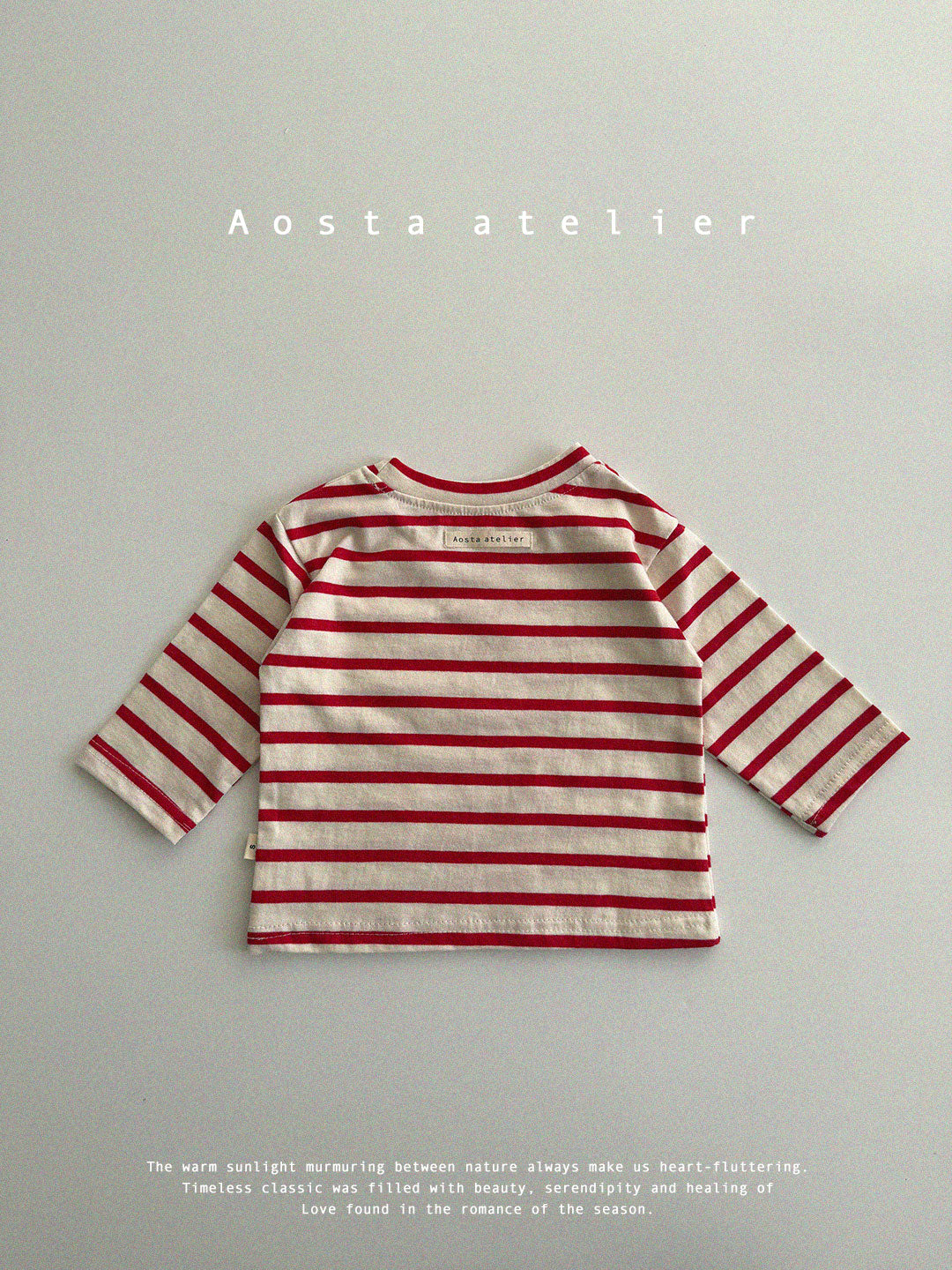 [AOSTA] Spring Signature T-shirt_7colors