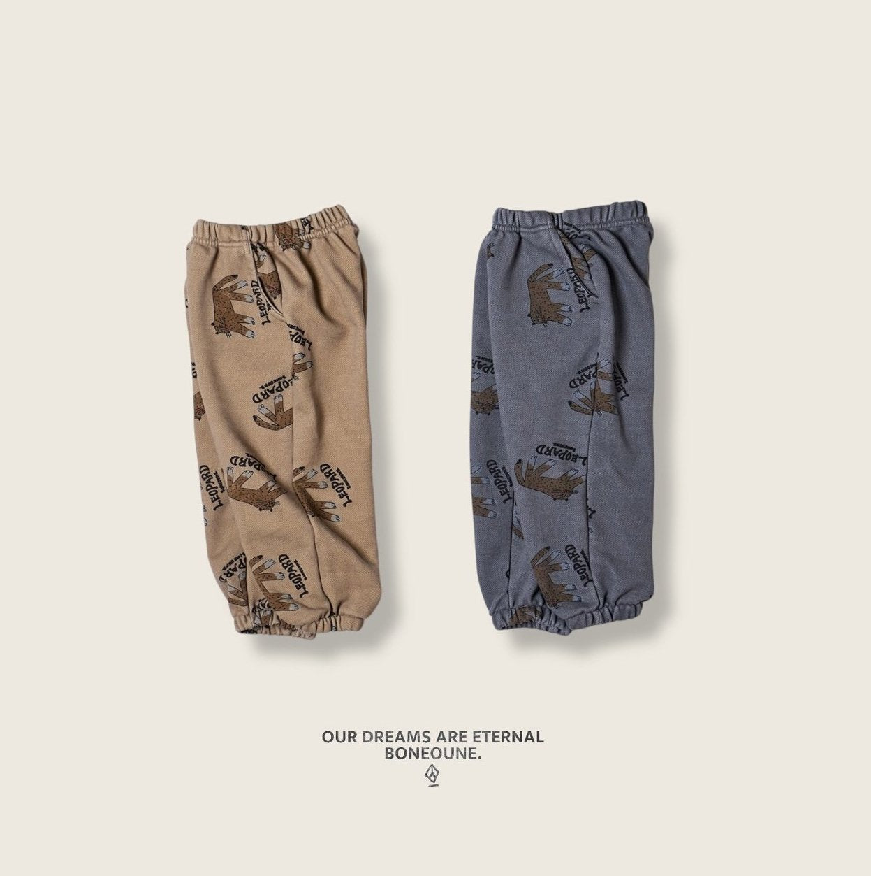[BONEOUNE] Leopard Jogger Pants_2colors