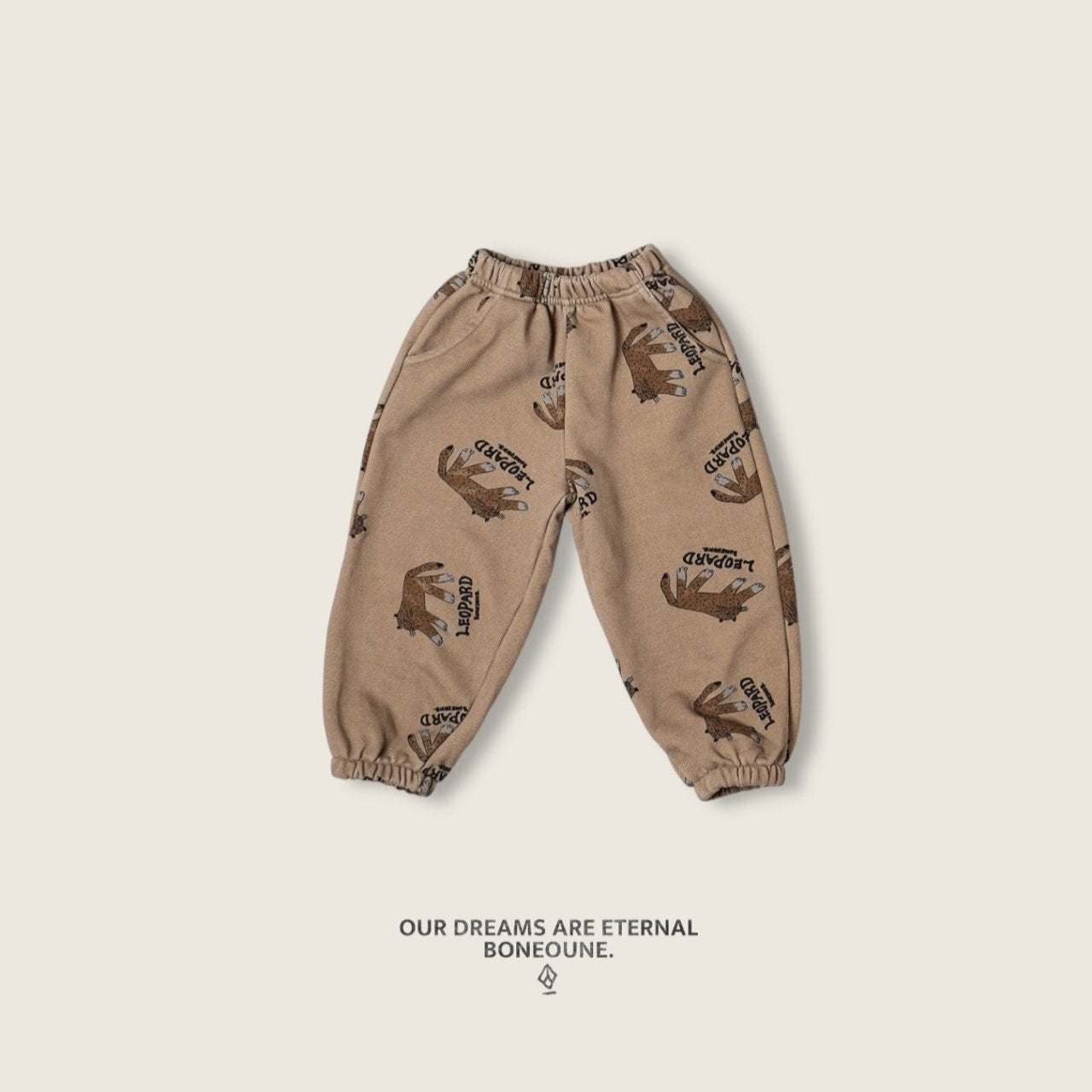 [BONEOUNE] Leopard Jogger Pants_2colors