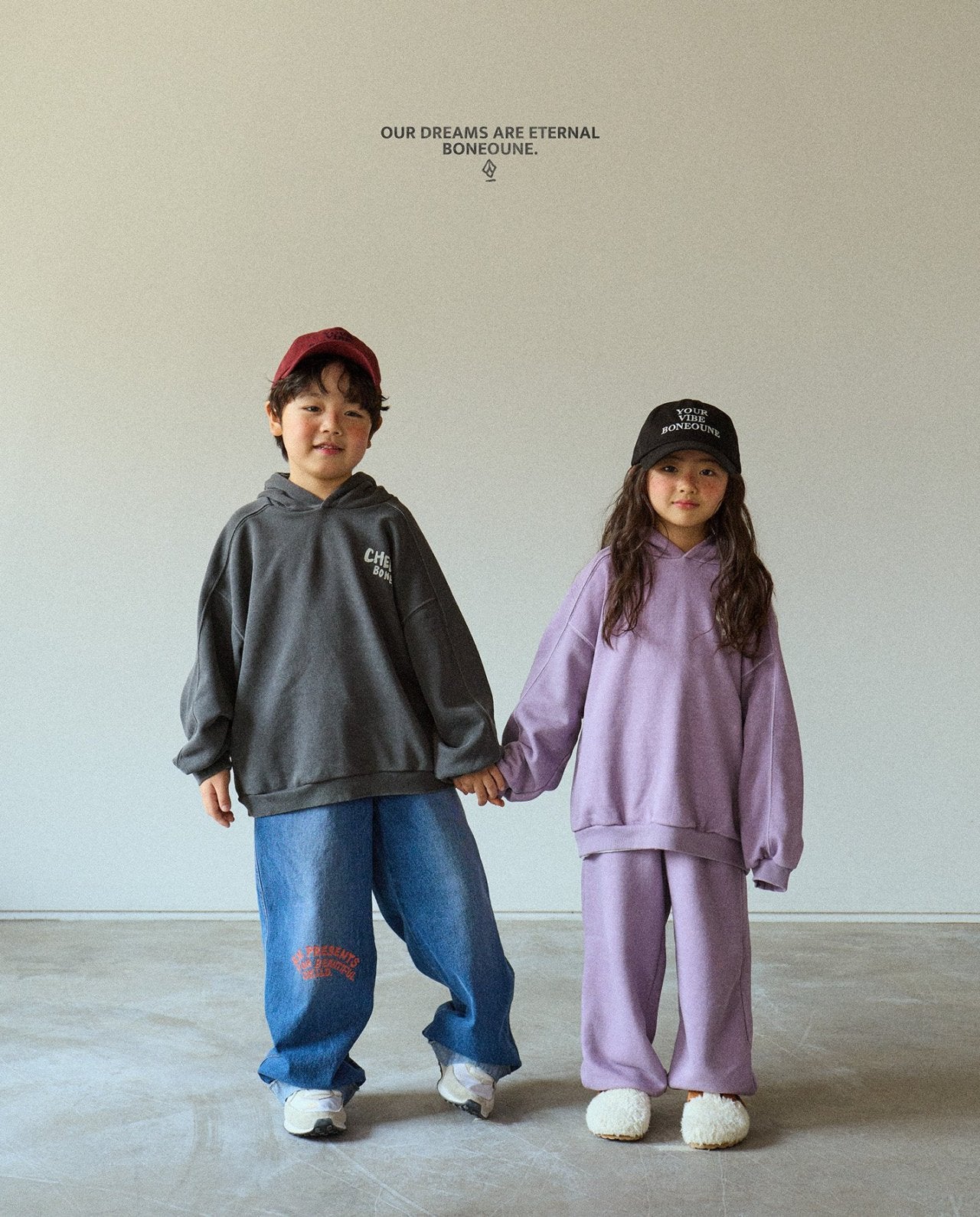 [BONEOUNE] Pig-Up Hoodie_2colors